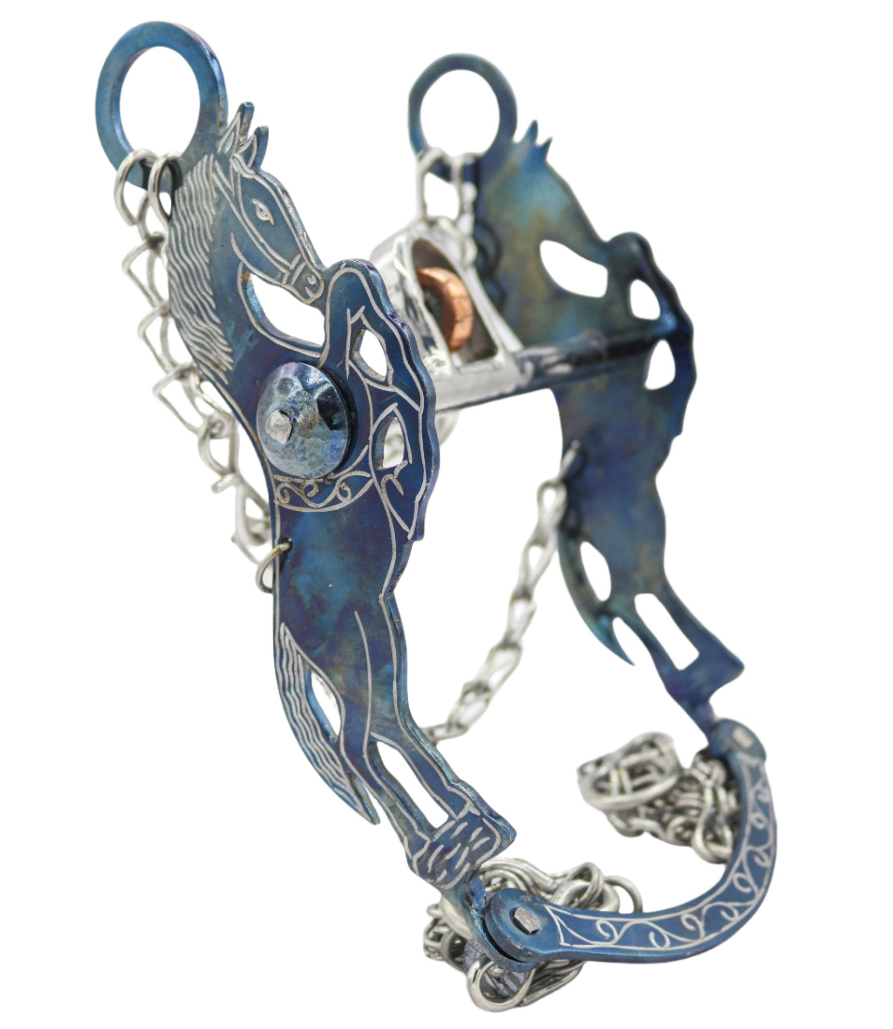 4 1/2 Freno Charro Para Caballo Horse Bit 4 1/2 Freno Charro Para Caballo Horse Bit