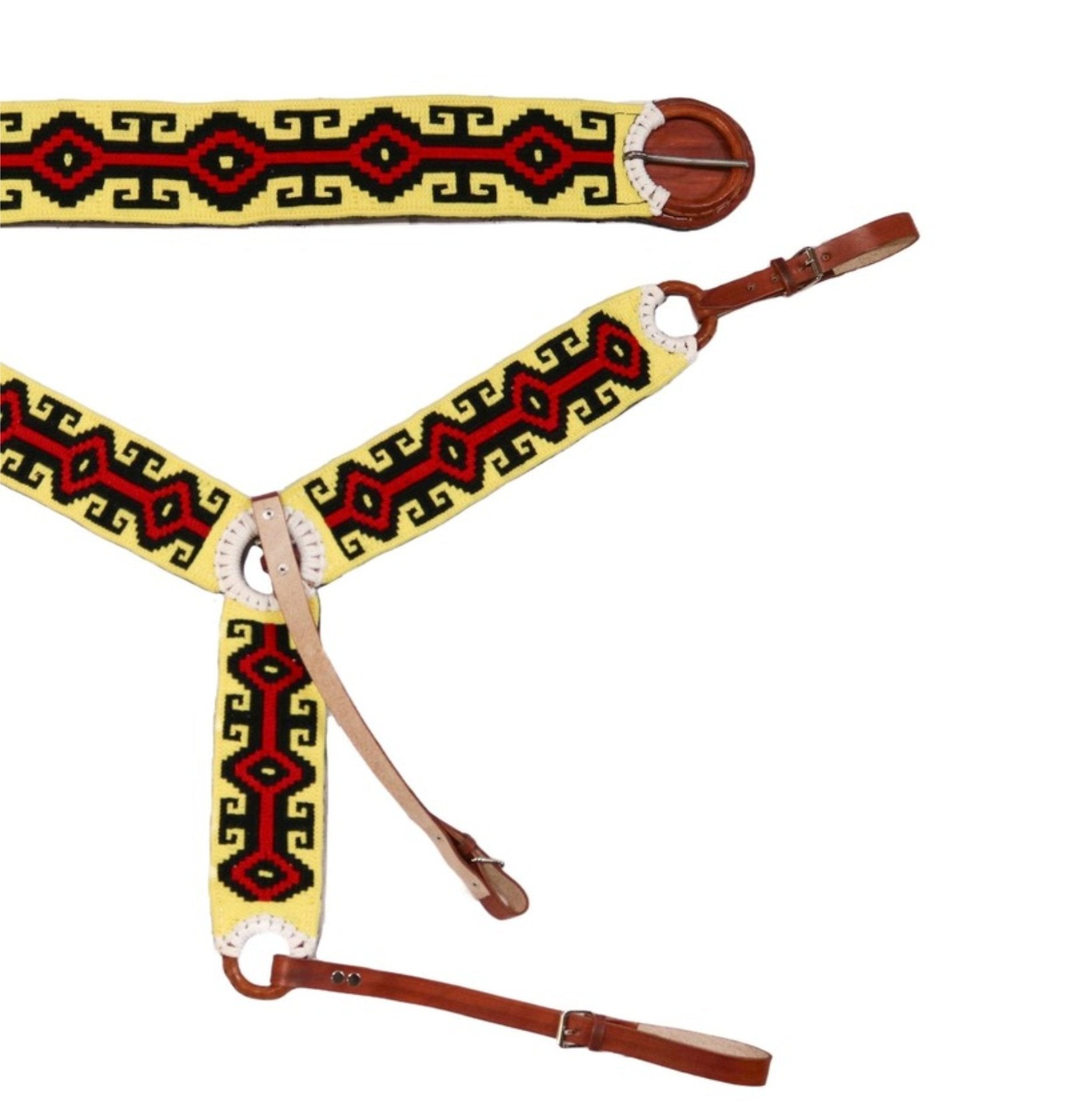 35” Cinch Black Rojo Charro Fino Horse Saddle