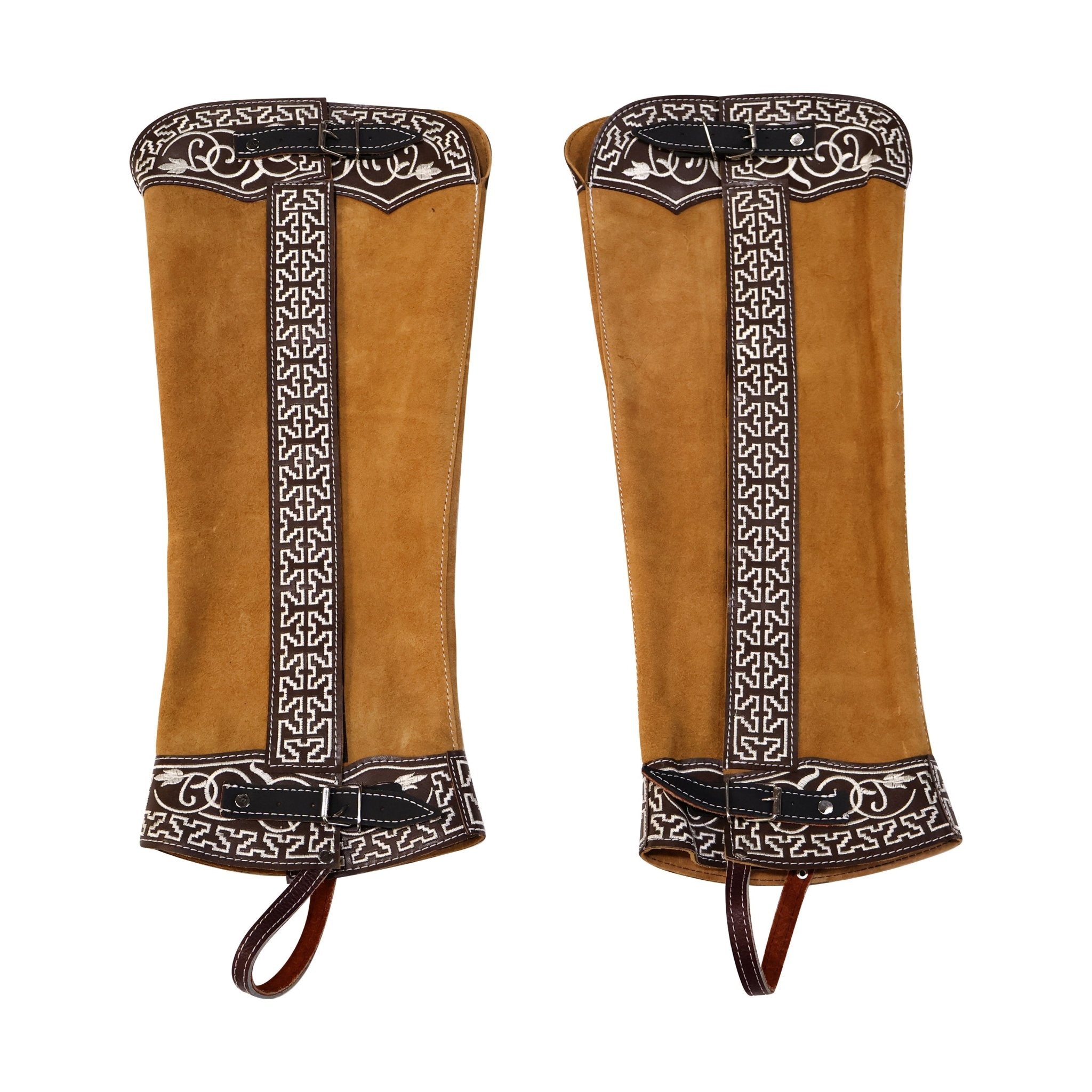 Polainas Black Diseno Caballo Charro Chaps Charreria