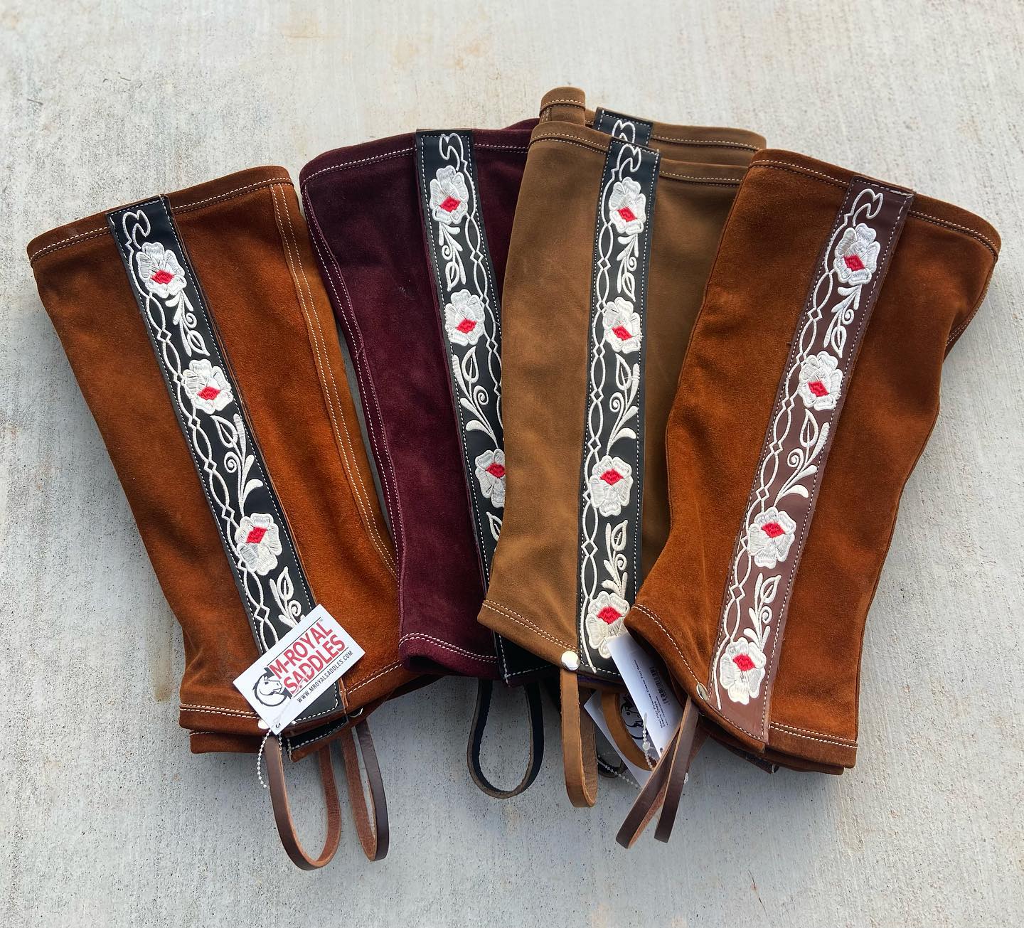 Charro Red Trio Tack Set main image 0