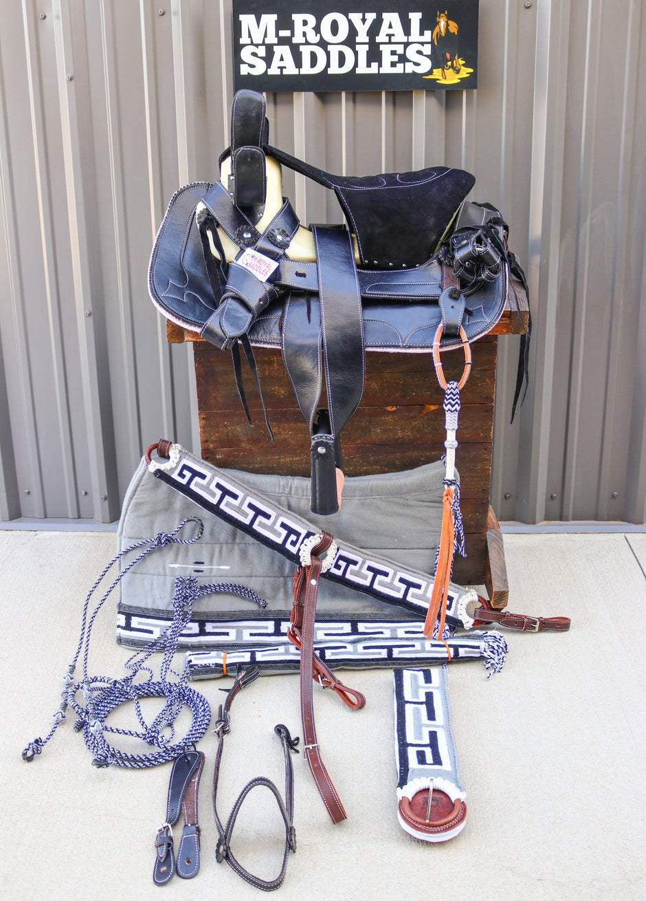 Charro Red Horse Caballo Tack Set main image 0