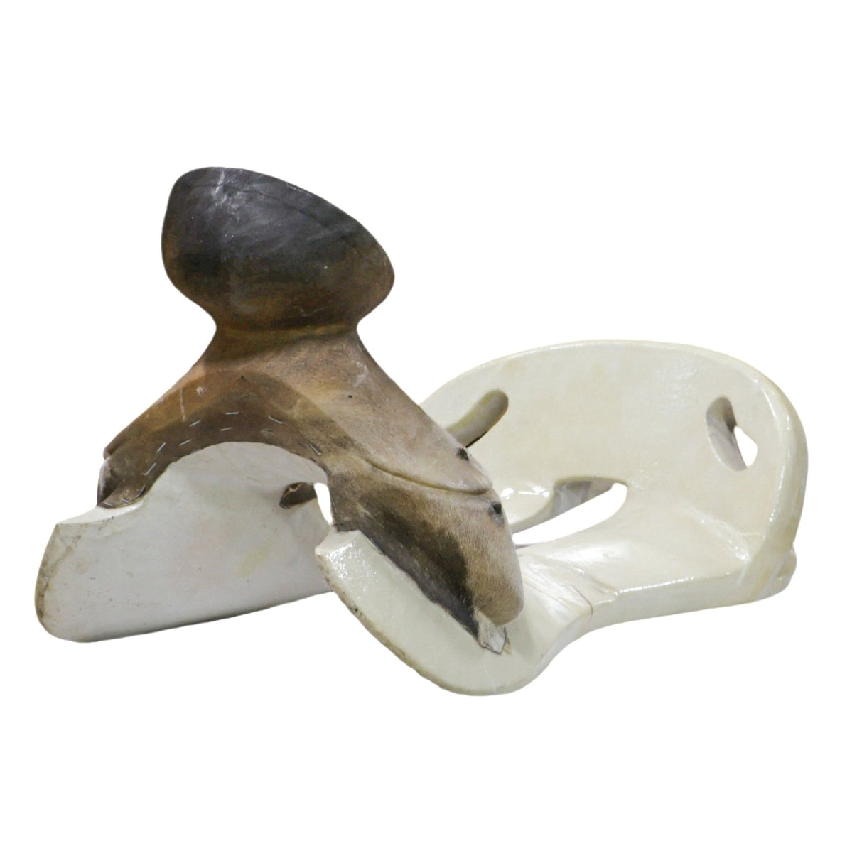 16.5" Fuste Charro Forrado Con Zurron De Toro - M-Royal Saddles - Charro Saddle Parts
