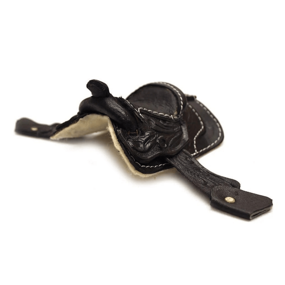 2" Black Western Miniature Saddle - M - Royal Saddles - Decor & Gifts