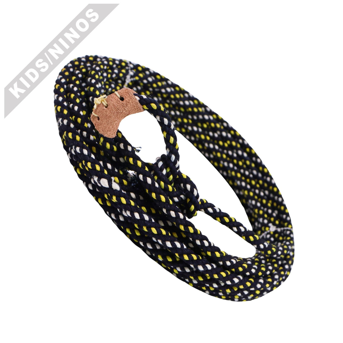30 Ft Blue Youth Kids Lariat Rope Cotton Soga - M - Royal Saddles - Mini/Pony Tack