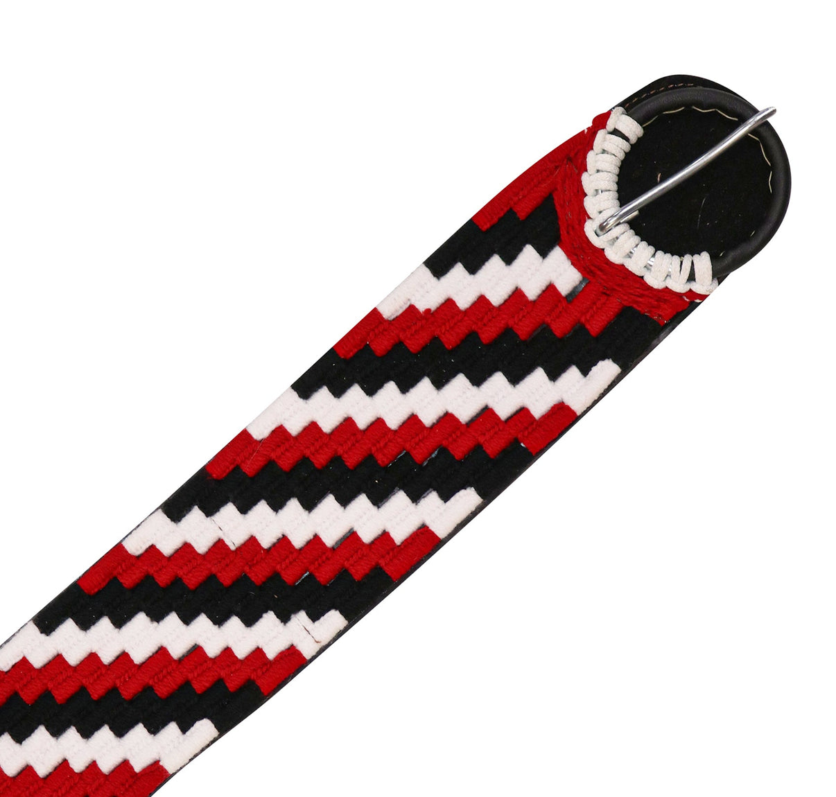 31" Rojo Charro Horse Braided Cincho - M - Royal Saddles - Charro Cinchos
