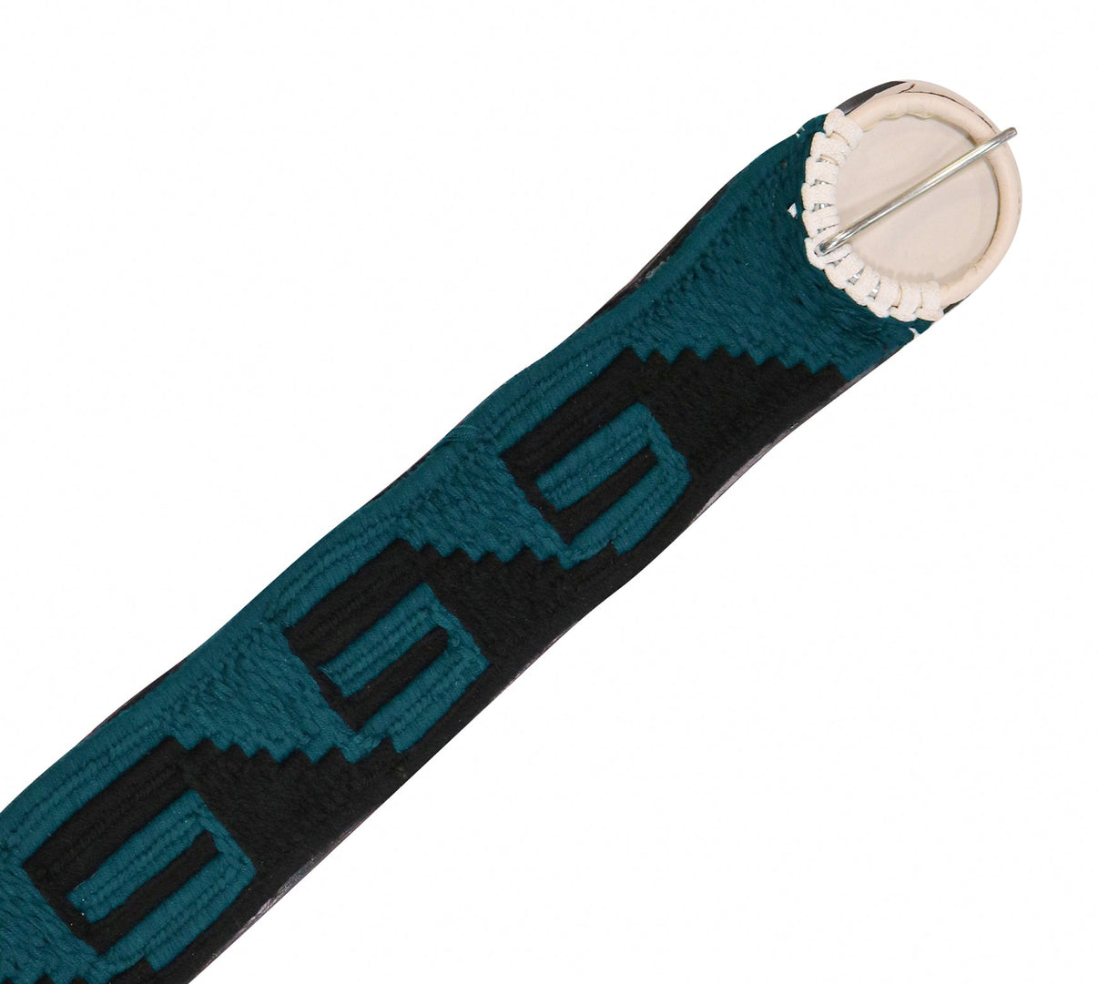 34.5" Cincho Charro Braided Neoprene Cinch - M - Royal Saddles - Charro Cinchos