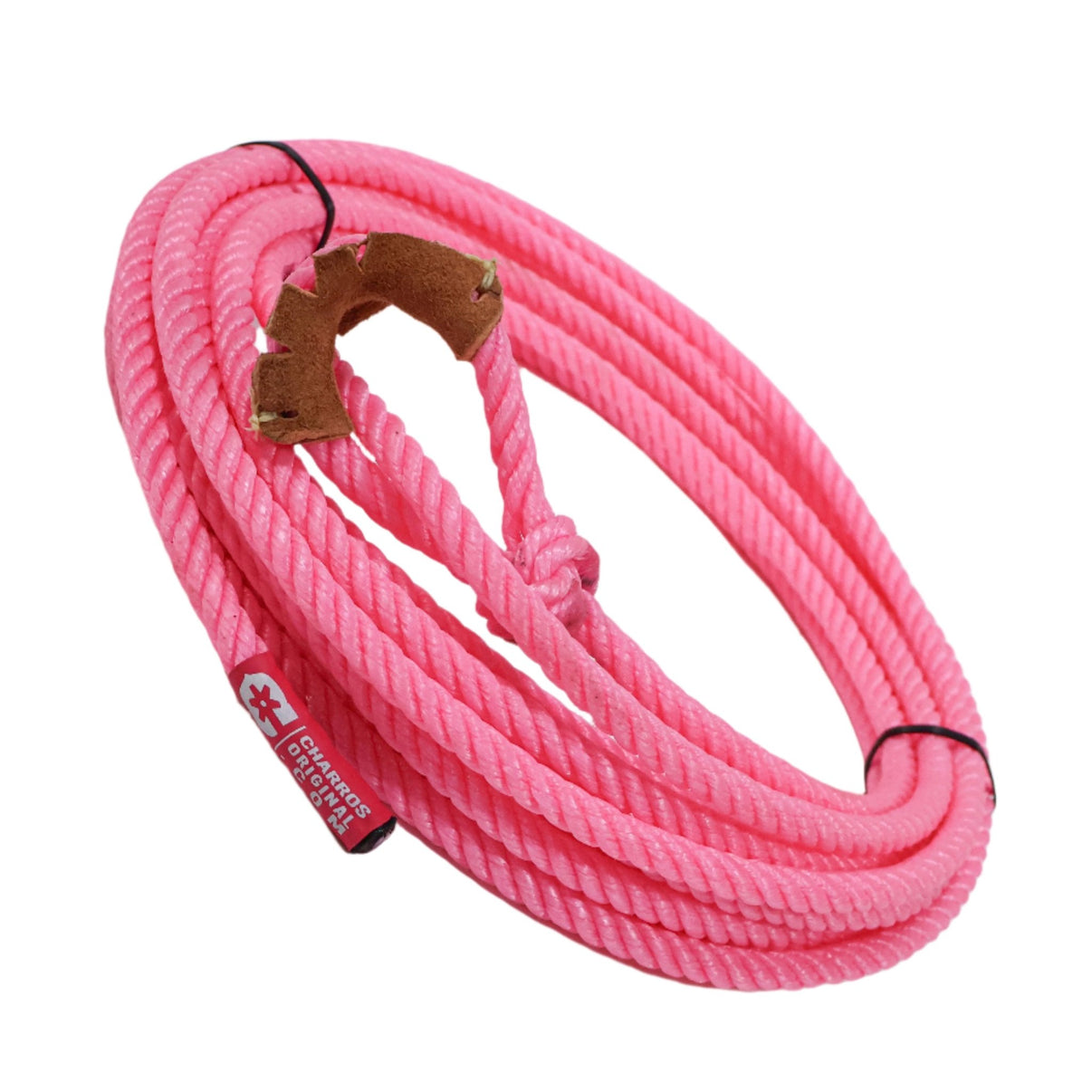 34ft. Trick Rope Pink Soga Para Florear - M - Royal Saddles - Ropes/Sogas