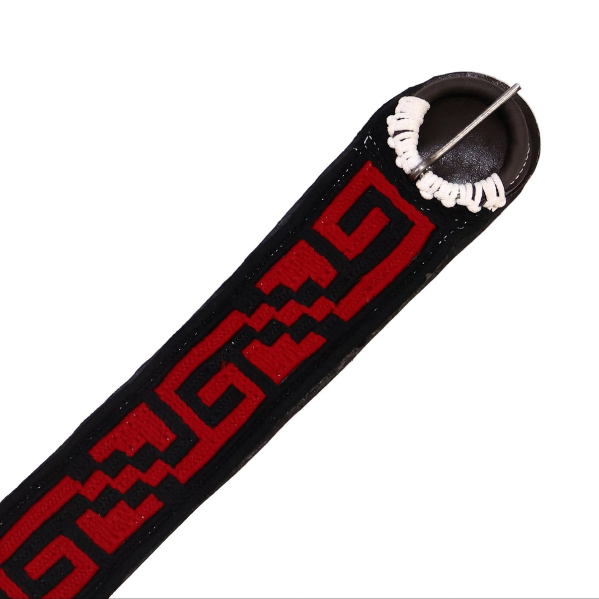 35" Caballo Charro Cincho Greca Horse Cinch - M - Royal Saddles - Charro Cinchos