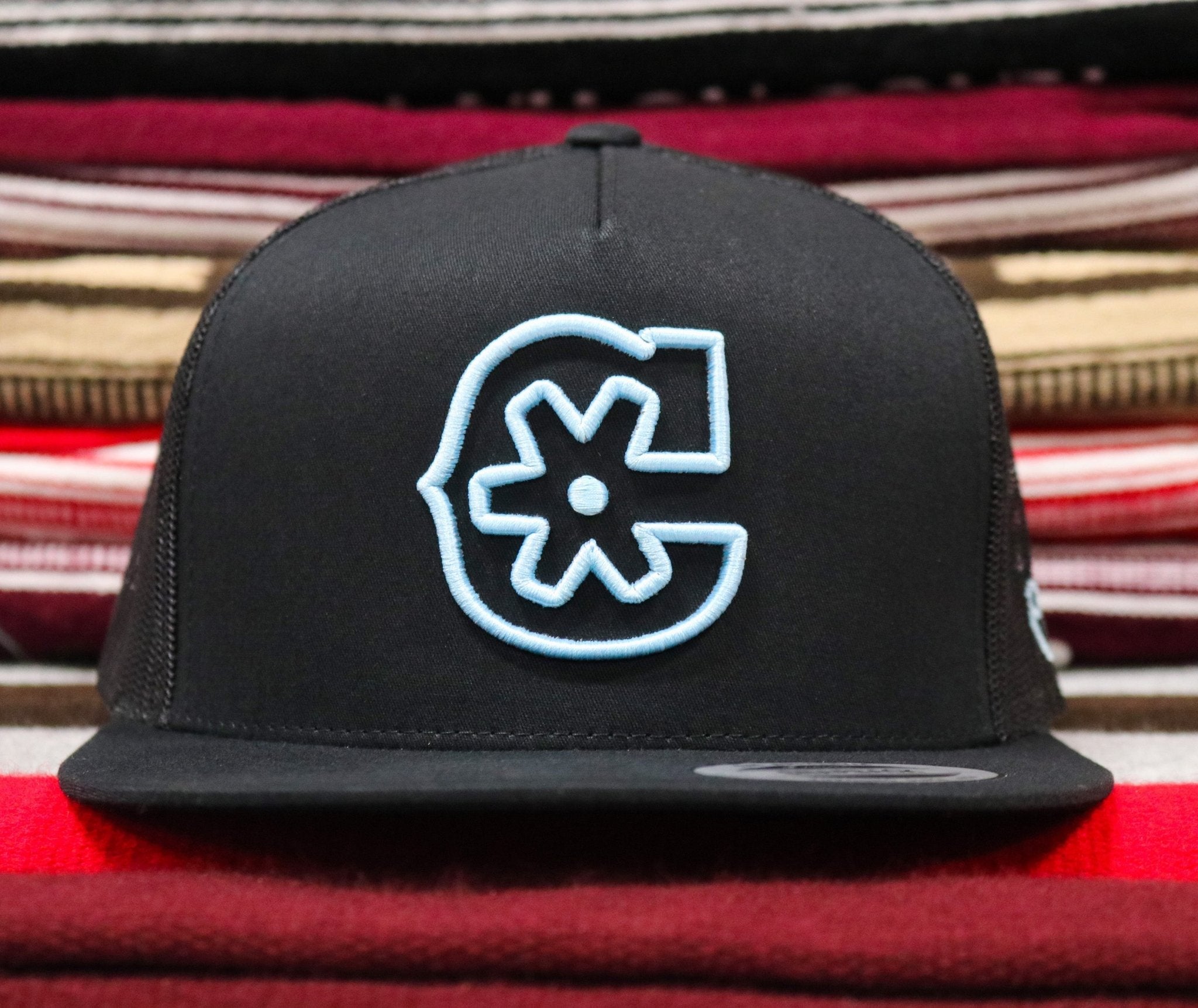 Charros Original Colas Charcoal Trucker Cap