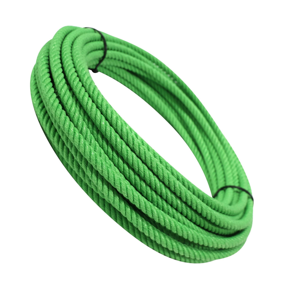 40Ft Lime Green Lead Core 10.5mm Soga de Plomo Lariat - M - Royal Saddles - Ropes/Sogas