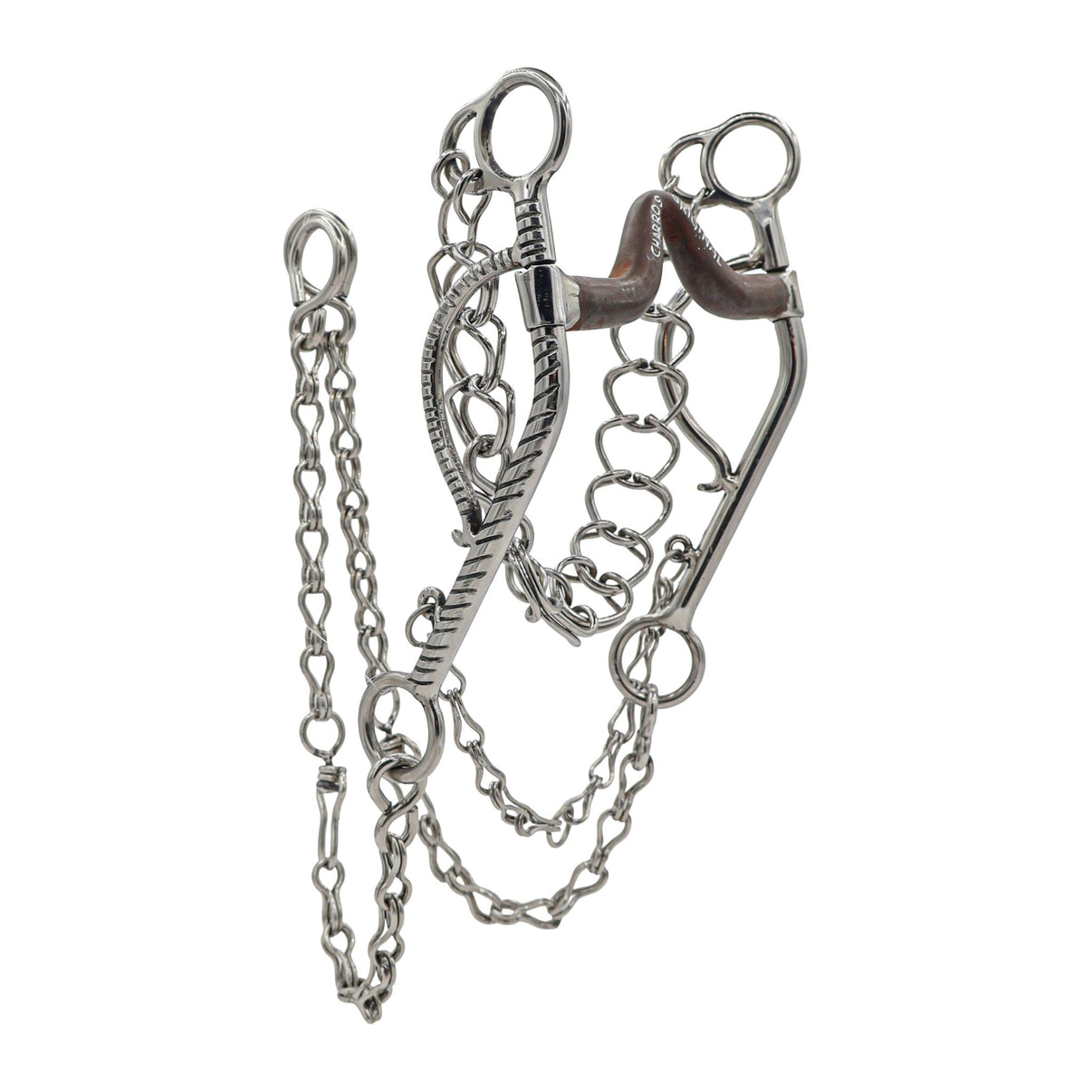 5 1/8" Freno Charro Bocado Para Caballo Mexican Bit - M-Royal Saddles - Charro Bits/Frenos