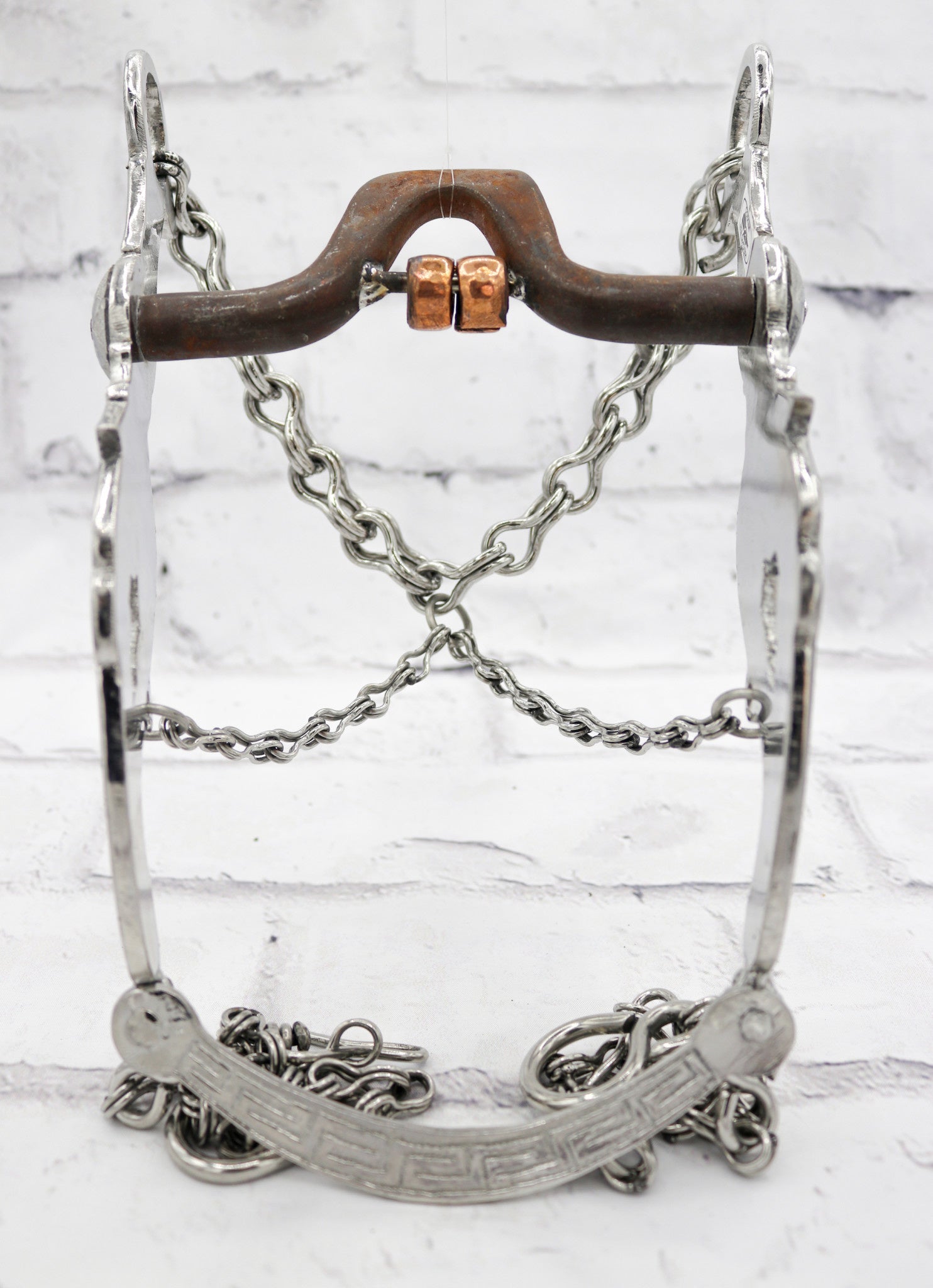 5 1/8" Centenario Freno Black Charro Bit - M-Royal Saddles