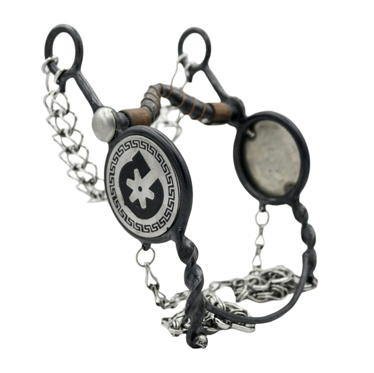 5 3/8" Freno Charro Original Horse Bit Cobre Bocado - M - Royal Saddles - Charro Bits/Frenos