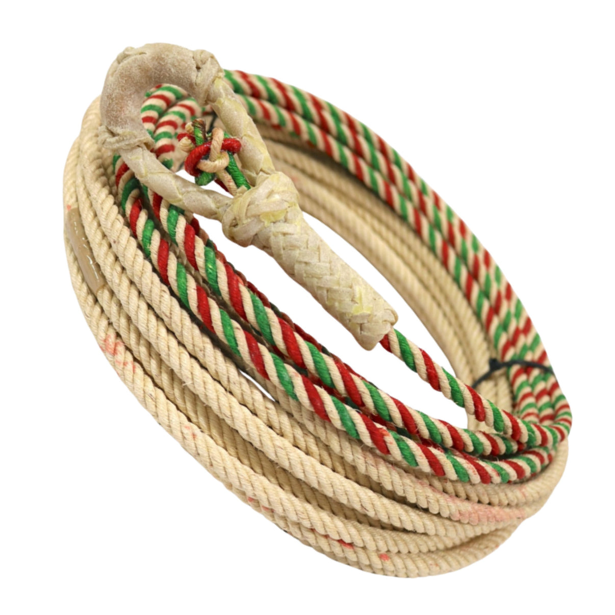 65FT TRi MX Soga De Ixtle Hondilla Cuero Crudo - M - Royal Saddles - Ropes/Sogas