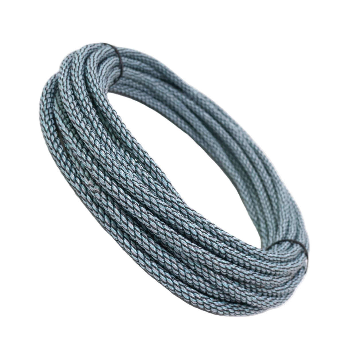 80 Ft Aqua Poly 10.5mm (Lead Core) Soga de Plomo - M - Royal Saddles - Ropes/Sogas