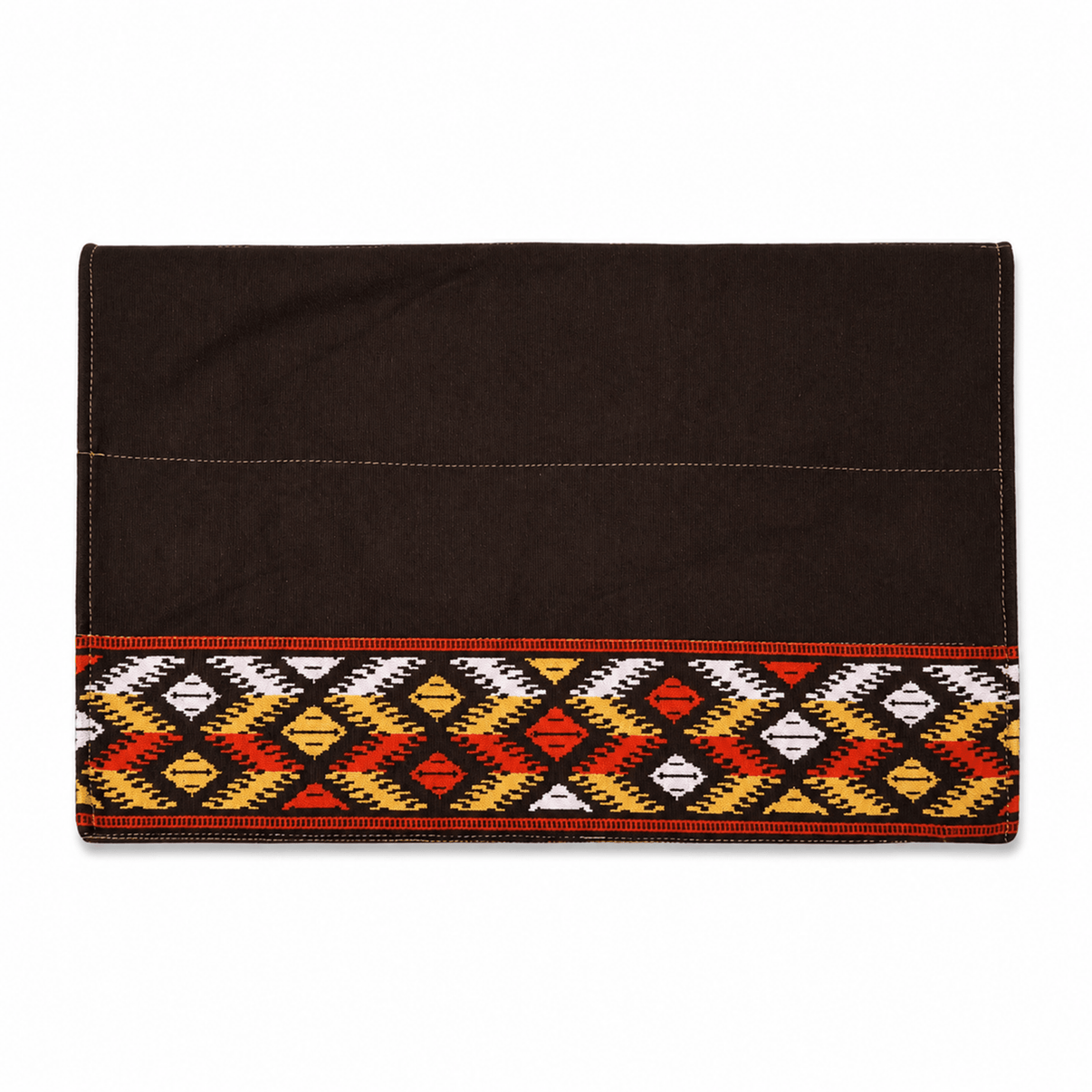 Authentic Mexican Charro Saddle Blanket – Brown Traditional Woven Mantilla - M-Royal Saddles - Charro Pads/Caronas