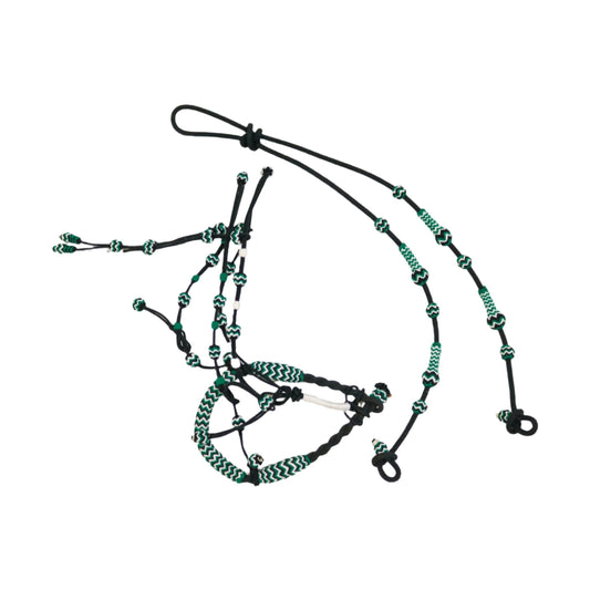 Selle Western Charro Noire Bosal - Réglable, Robuste (Heavy Duty Selle Western Charro Noire Bosal - Réglable, Robuste (Heavy Duty