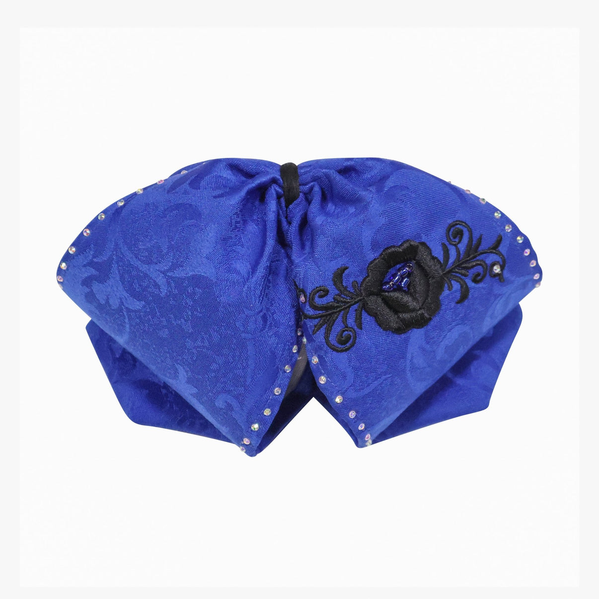 Blue Mono Mexican Charro Flor Camisa - M - Royal Saddles - Monos Charros