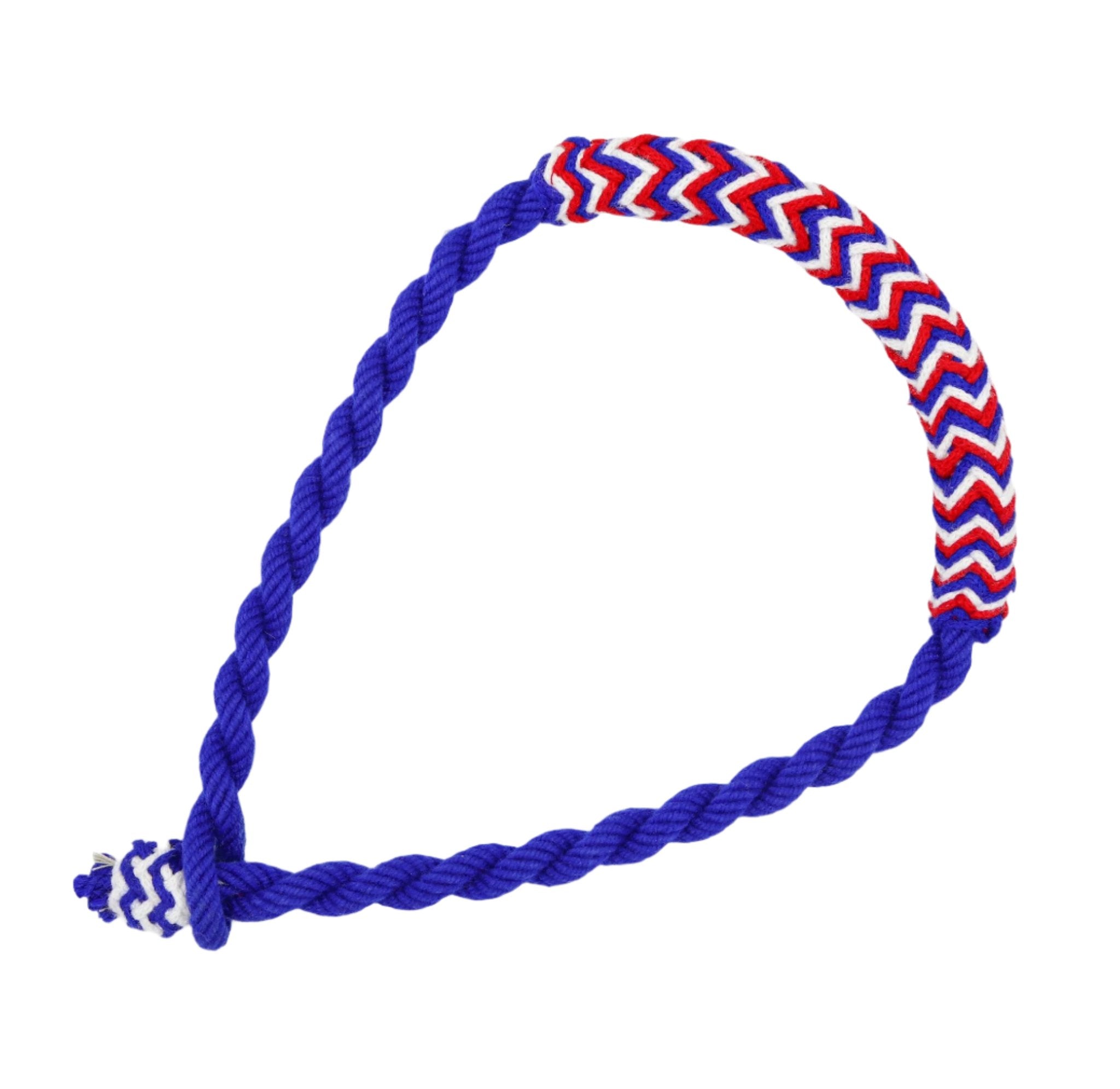 Bosal Negro/Blanco Trenzado Horse Cotton Braided Bosal Black/White