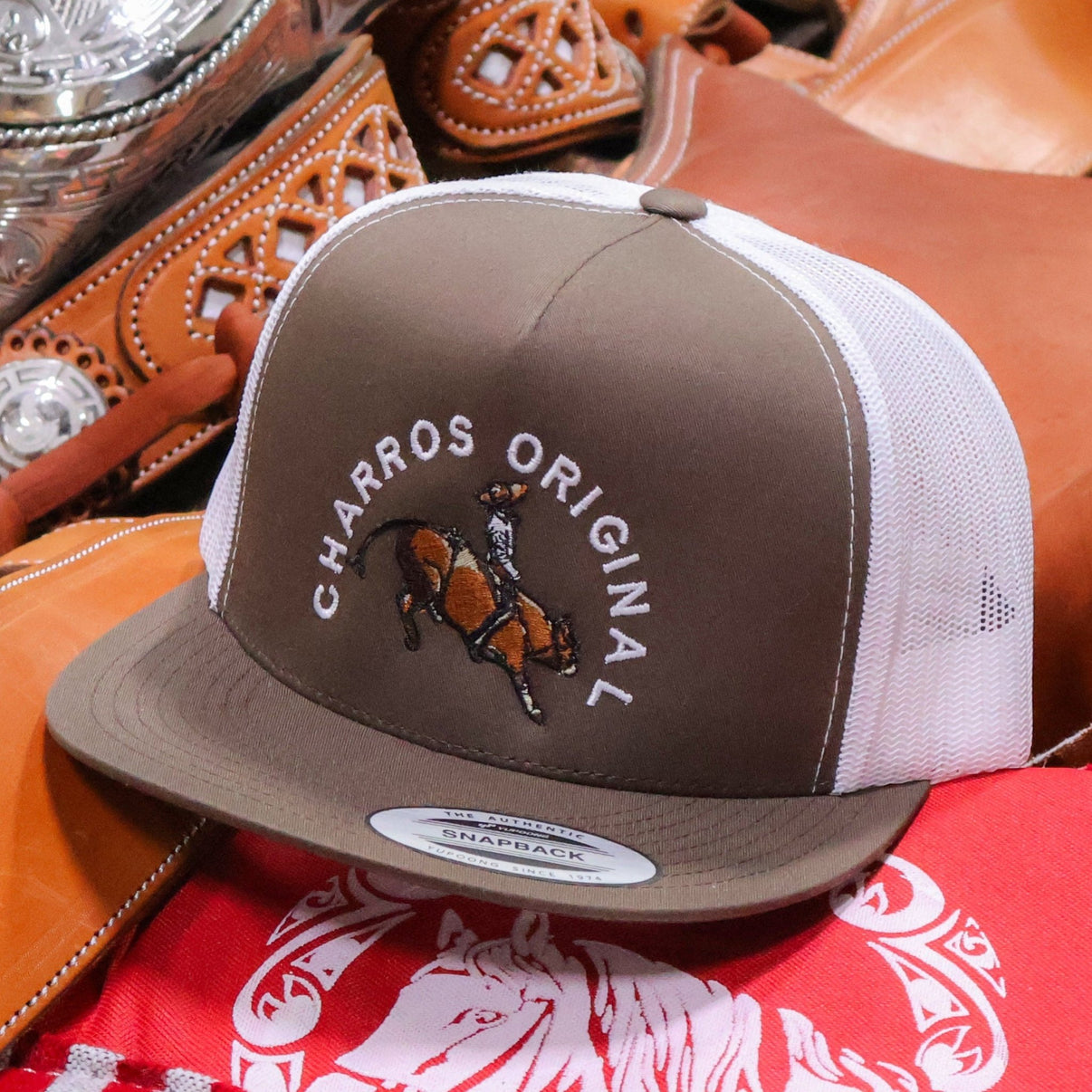 Brown Charros Original Jinete de Toro - M - Royal Saddles - Charros Original Hats