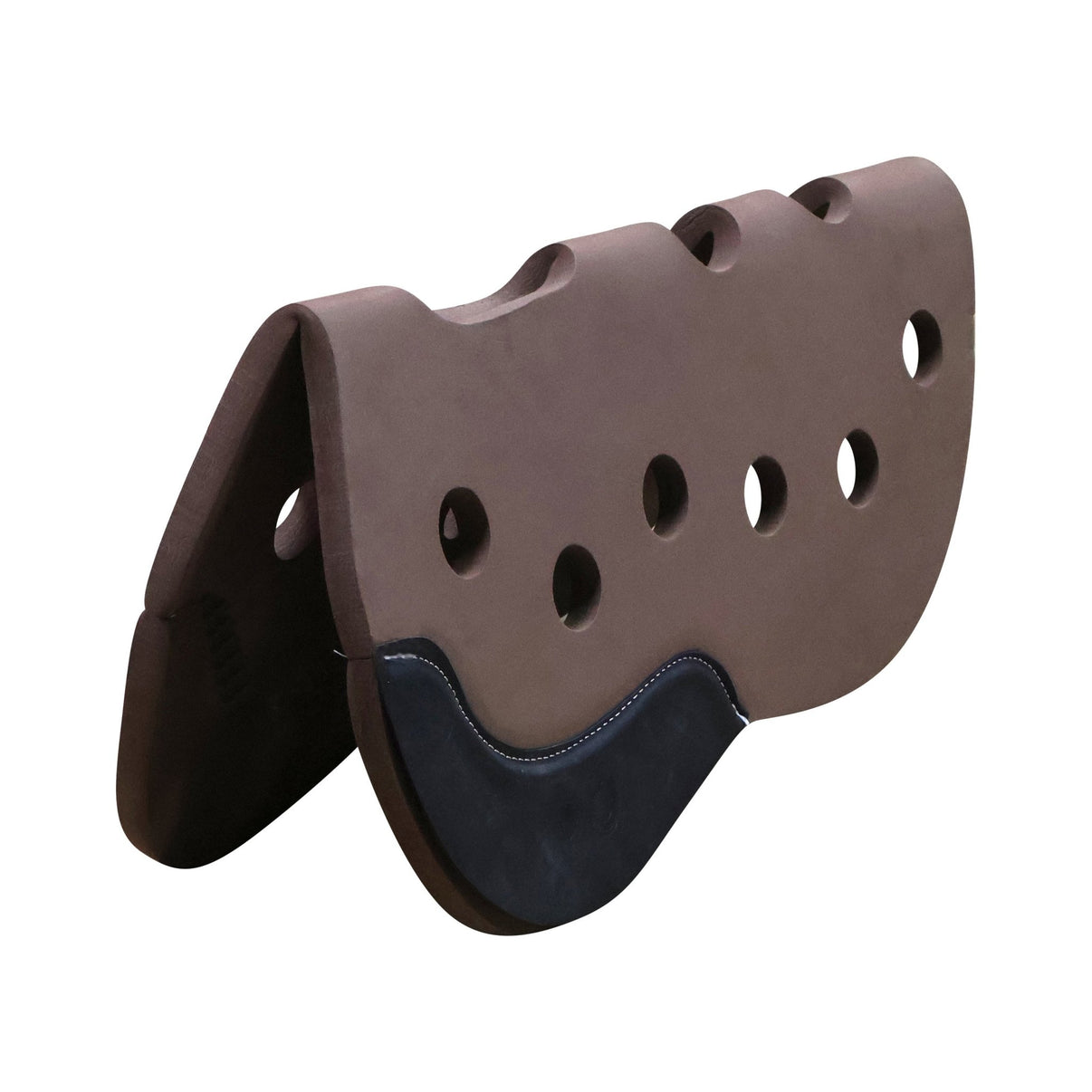 Brown Cola de Pato Orthopedic Carona Charra Ortopedica Brown Saddle Pad - M - Royal Saddles - Charro Pads/Caronas