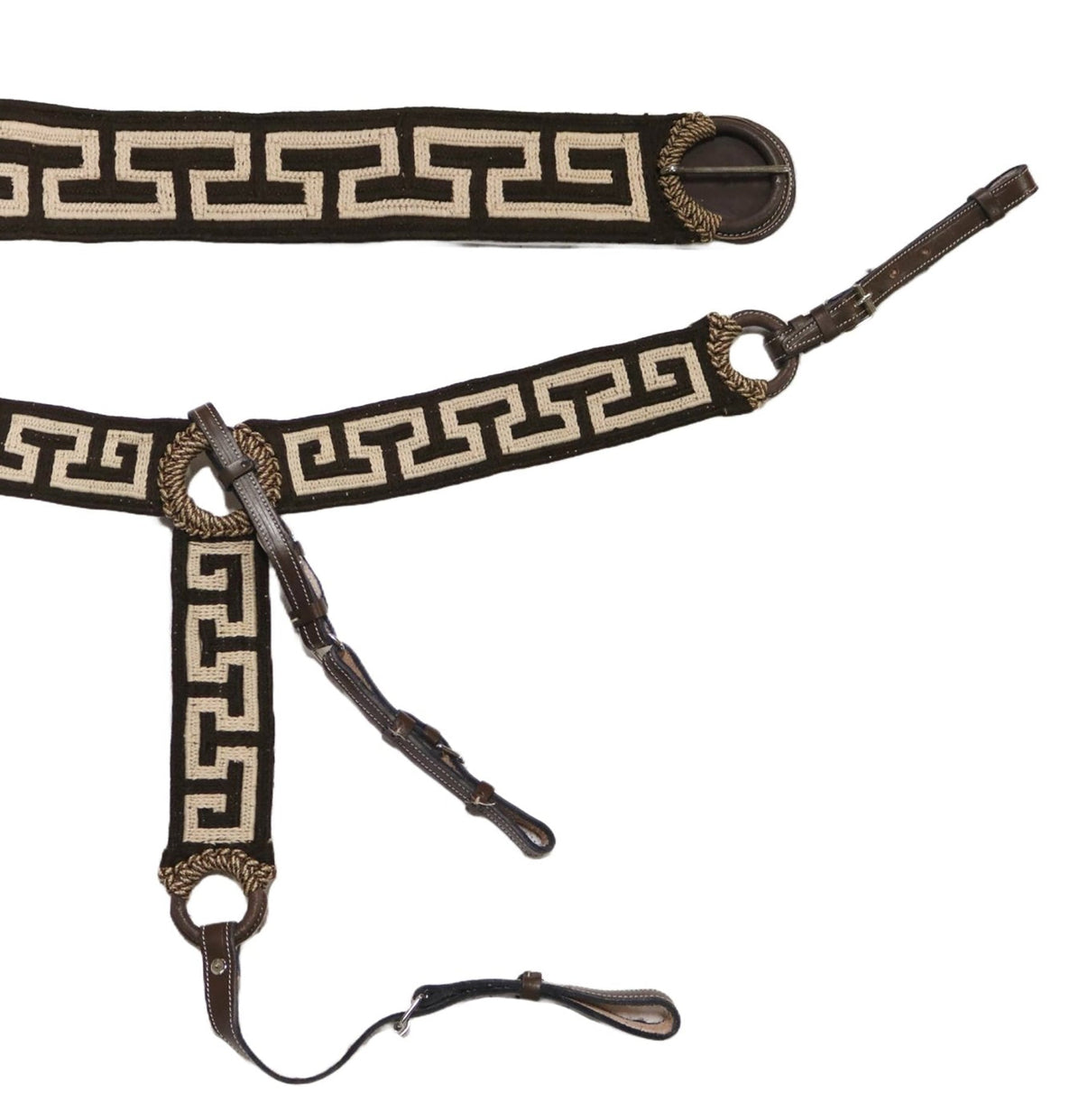 Charro Miel Pechera Pintada Breastcollar Charreria main image 1