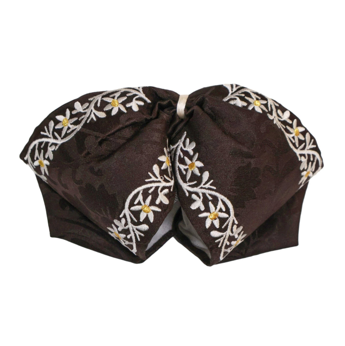 White Charro Mono Flor Bowtie Camisa Charra main image 0