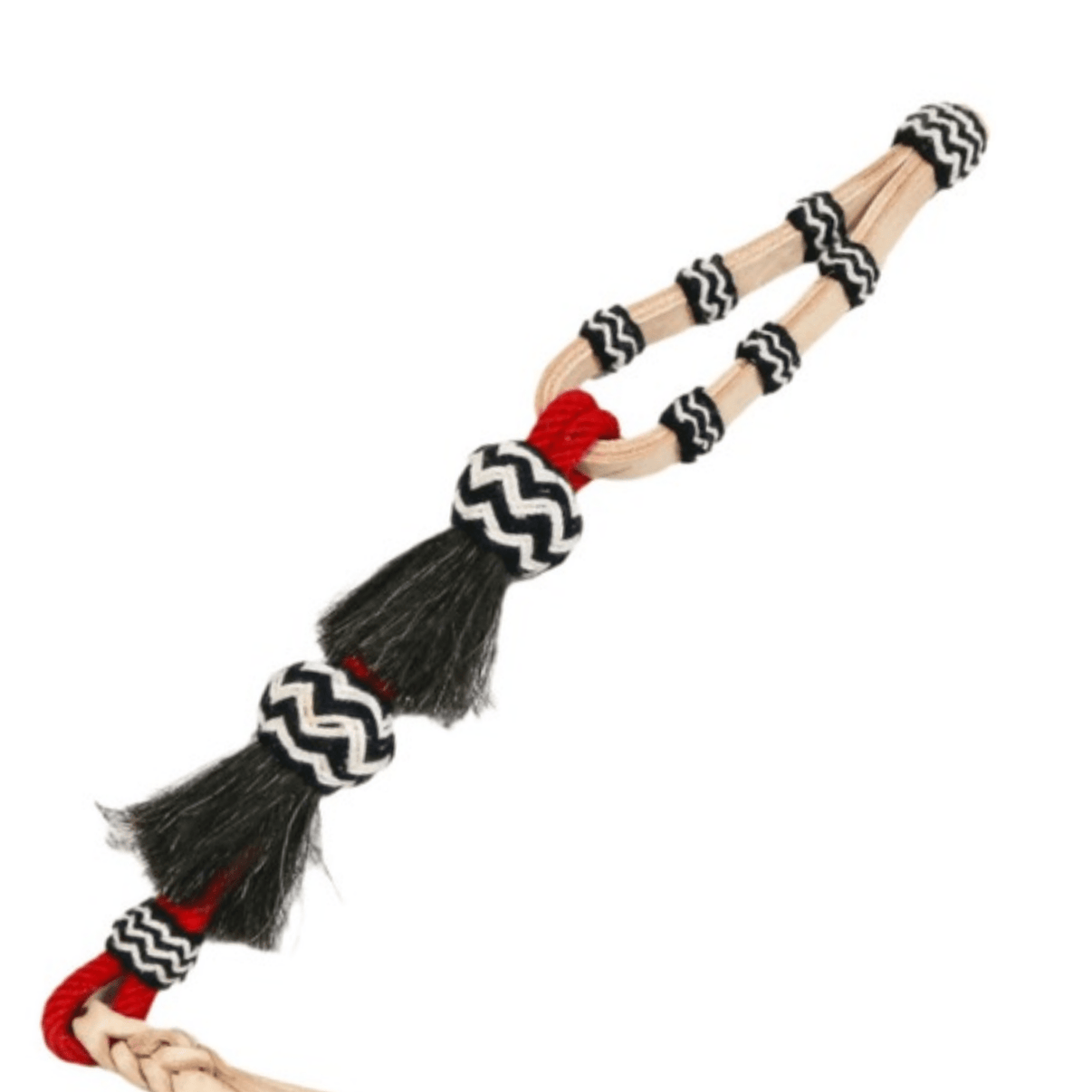 Charro Boton Cuarta Chomite Charra Horse Quirt - M - Royal Saddles - Charro Whips/Cuartas