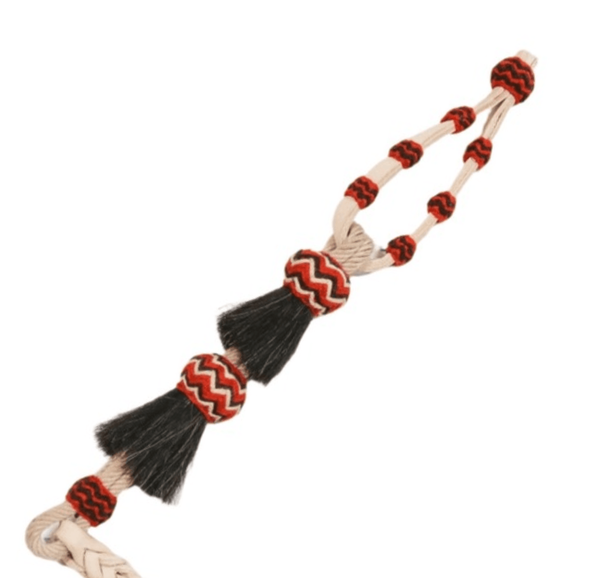 Charro Boton Cuarta Chomite Charra Horse Quirt - M - Royal Saddles - Charro Whips/Cuartas