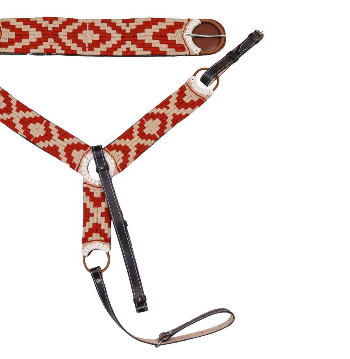 Charro Breast Collar/ 31" Cinch Pechera Para Caballo Cincho - M - Royal Saddles - Charro Breastcollar/Pechera