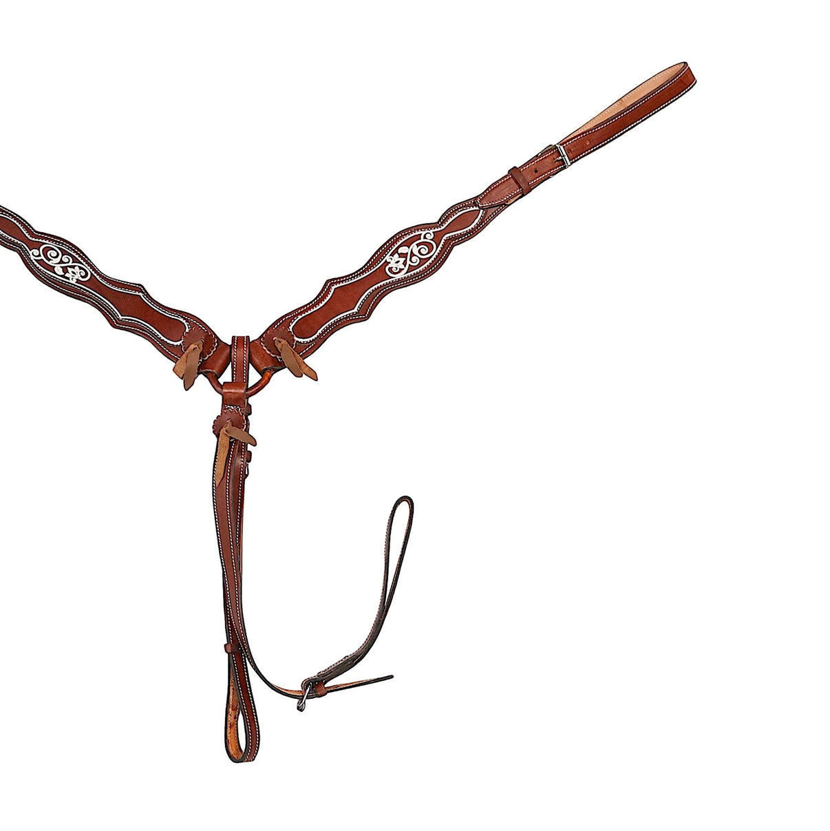 Charro Chedron Pecho Pretal Design Horse Breast Collar - M - Royal Saddles - Charro Breastcollar/Pechera