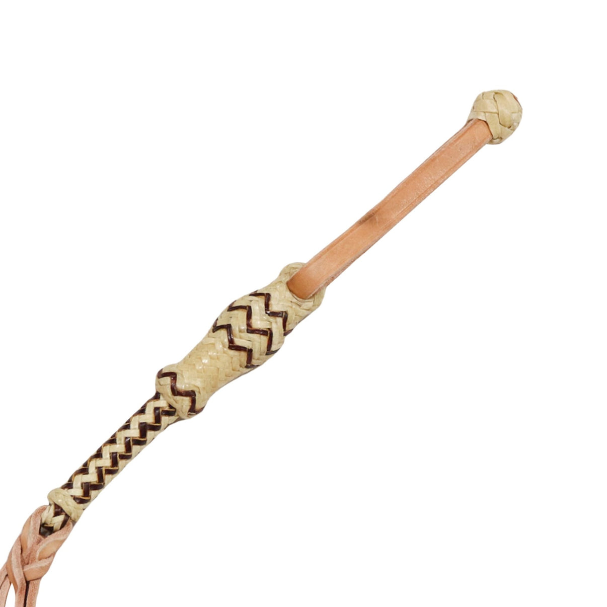 Charro Fina Rawhide Leather Horse Quirt Cuarta - M - Royal Saddles - Charro Whips/Cuartas