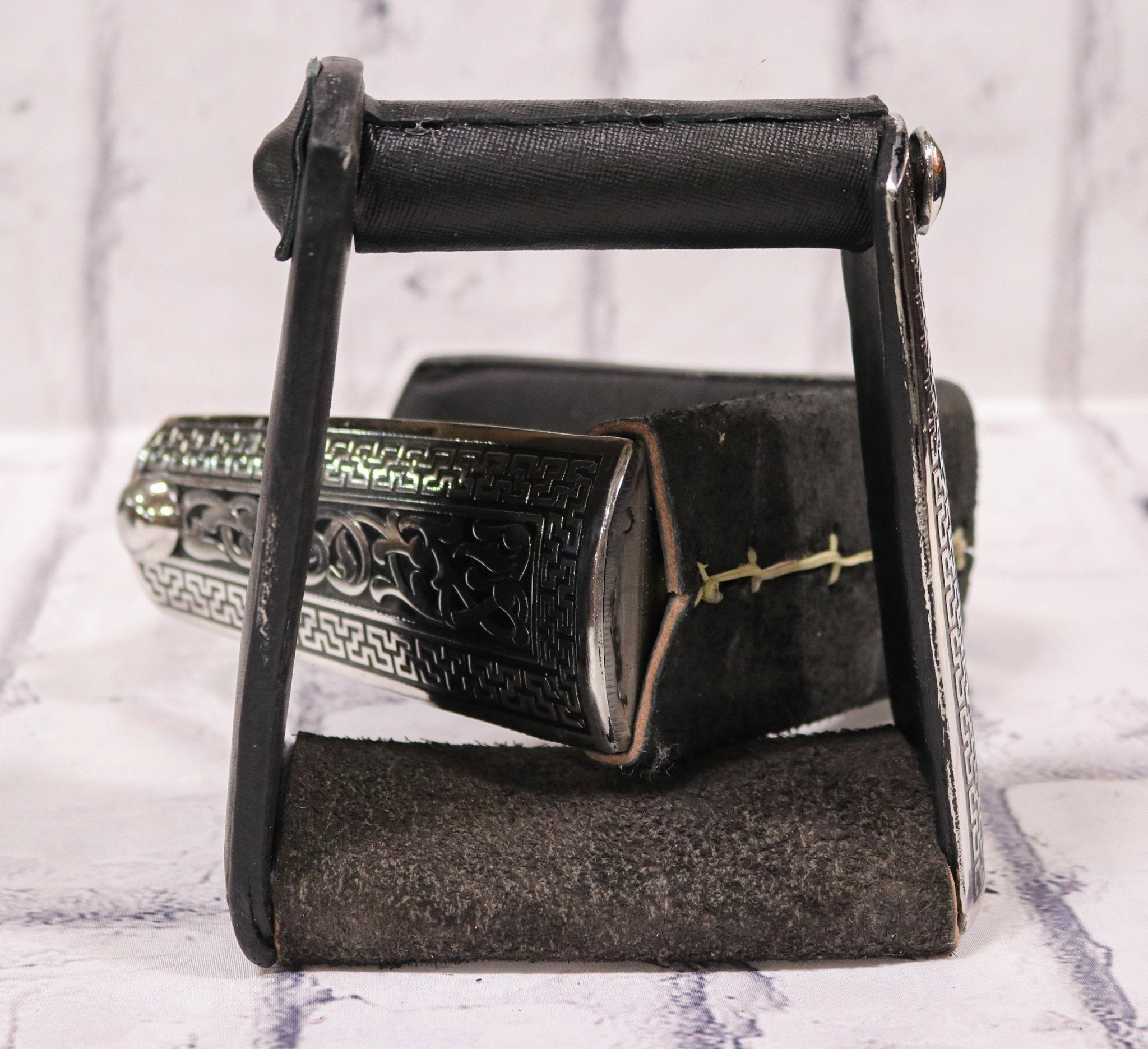 Stainless Steel Charro Stirrups | Estribos Charros Acero Inoxidable