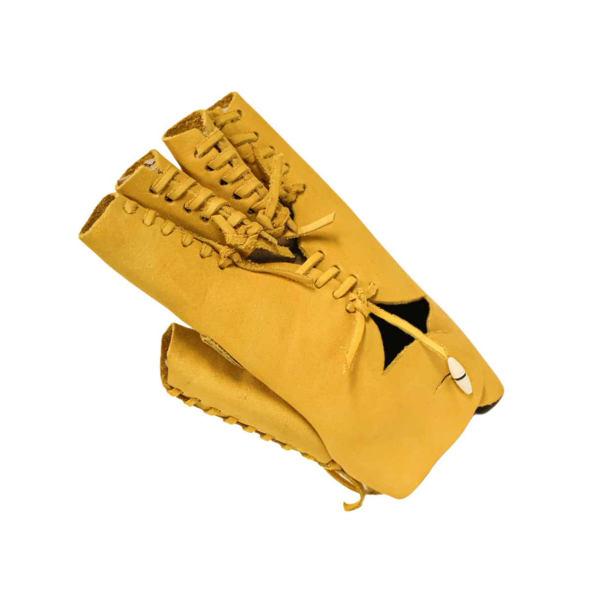 Charro Guante Leather Roping (M) Glove Manilla - M - Royal Saddles - Ropes/Sogas