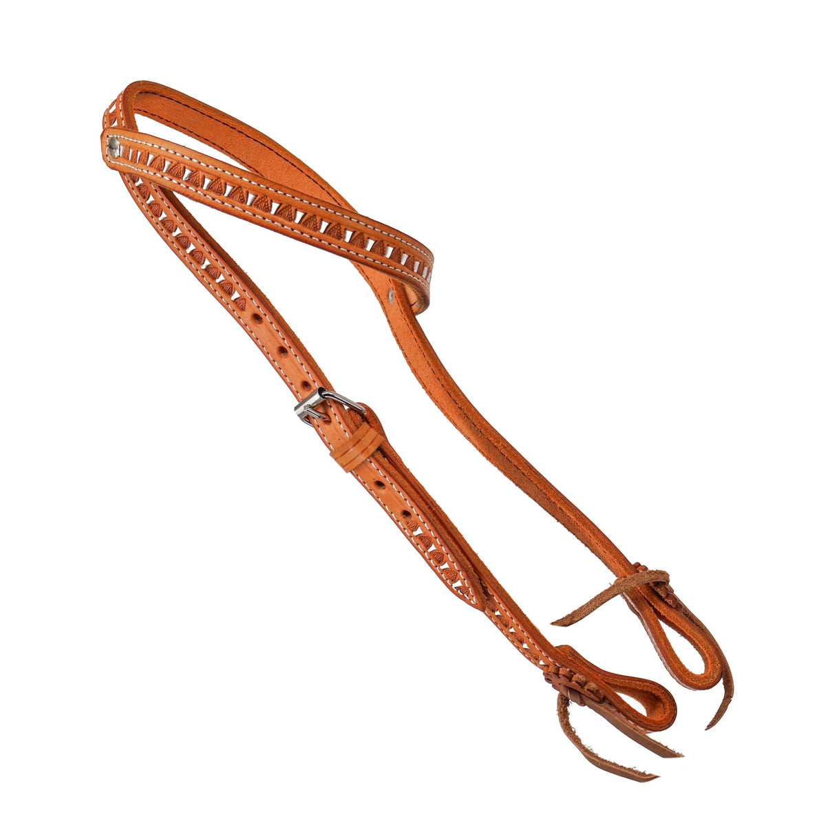 Charro Miel Jaraneada Cabezada Horse Headstall - M-Royal Saddles - Charro Headstalls/Cabezada