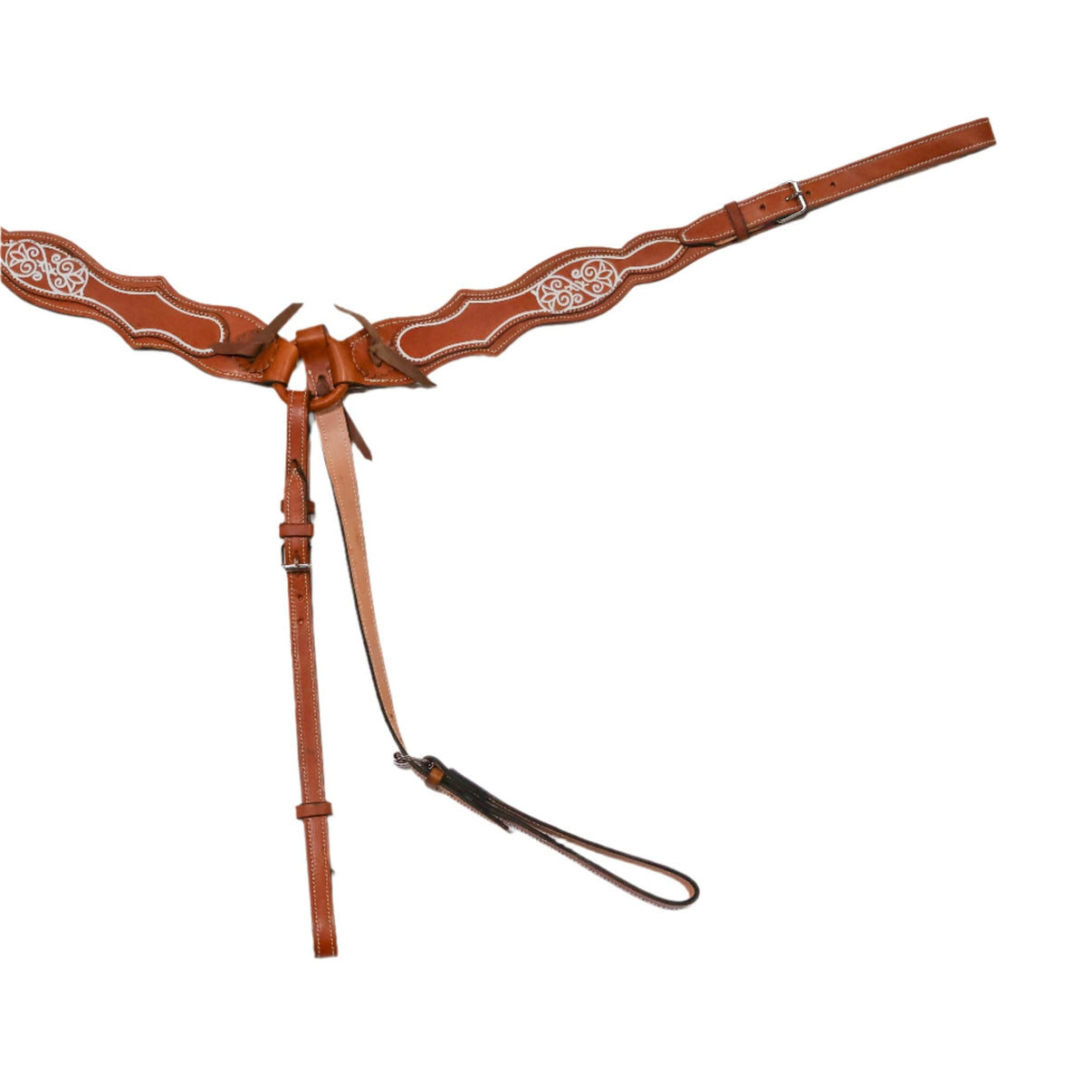 Charro Pecho Pretal De Vaqueta Horse Breast Collar - M - Royal Saddles - Charro Breastcollar/Pechera