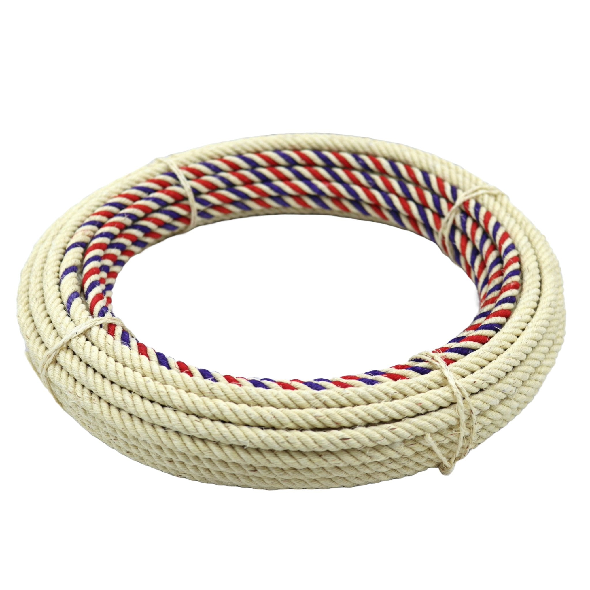 Charro Purple 55Ft (17m) Mexican Ixtle Maguey Soga Rope - M-Royal Saddles