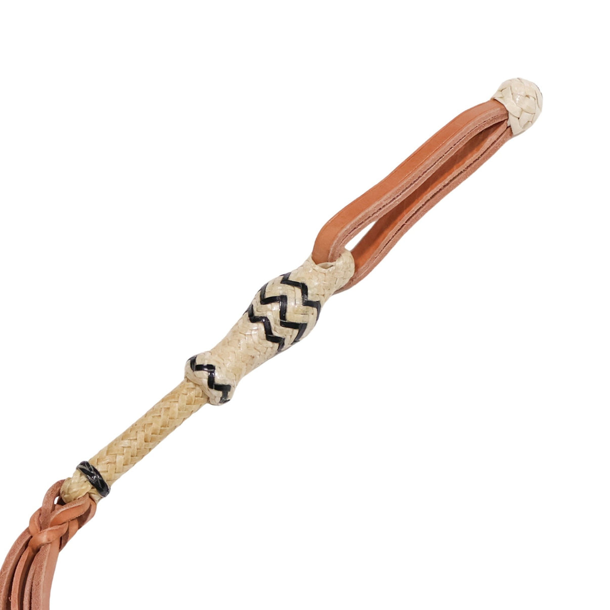 Charro Rawhide Leather Horse Quirt Cuarta - M - Royal Saddles - Charro Whips/Cuartas