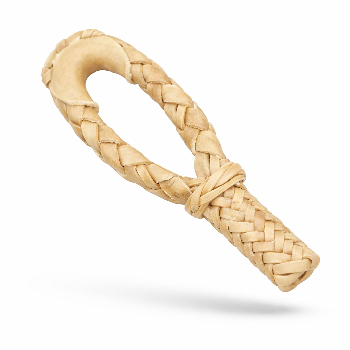 Charro Rawhide Natural Hondilla Rope Rosadera - M - Royal Saddles - Ropes/Sogas