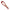 Charro Rawhide Red Hondilla Rope Lariat Rosadera - M - Royal Saddles - Ropes/Sogas