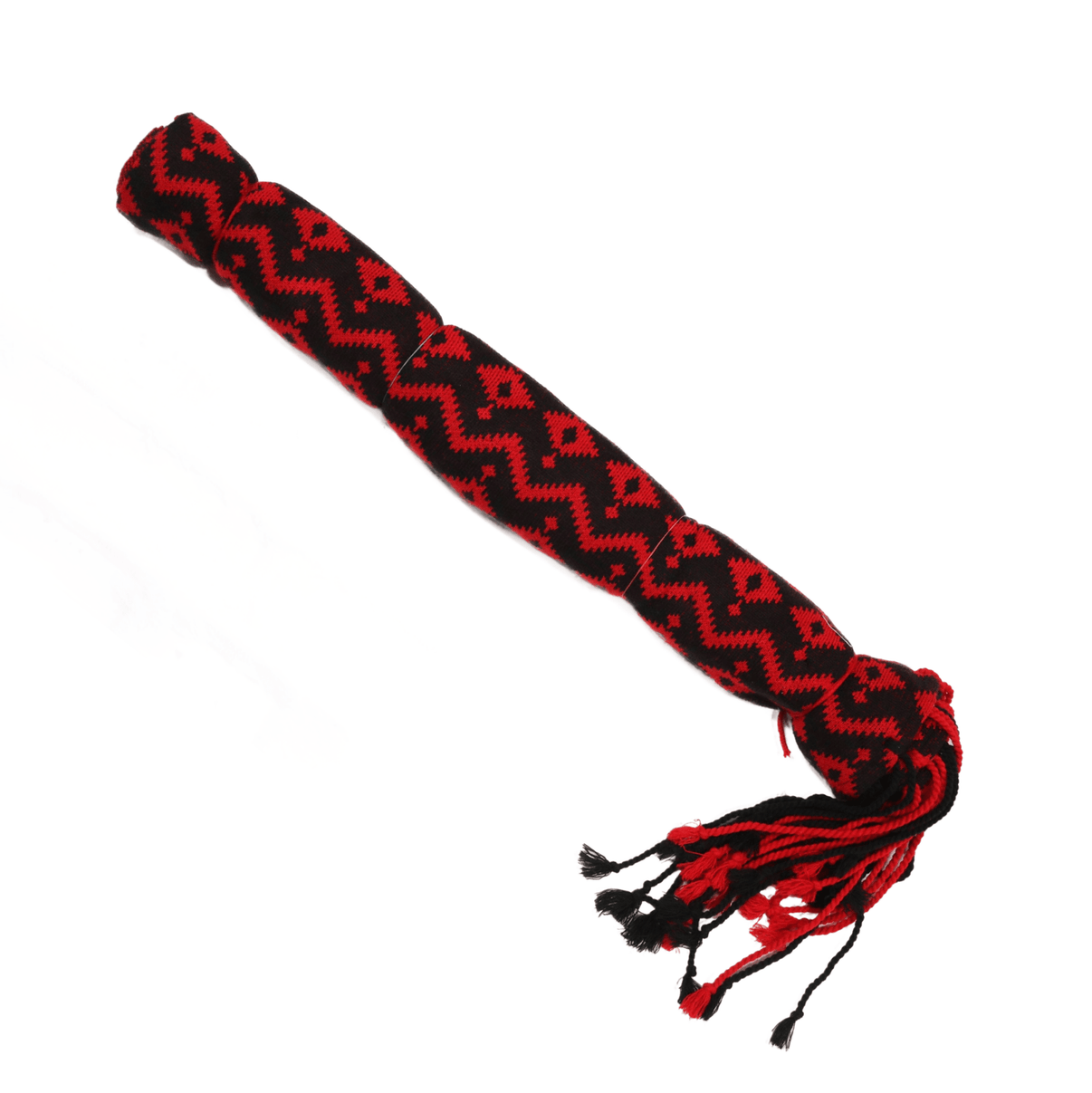 Charro Red Greca Design Sarape Horse Saddle - M - Royal Saddles - Sarapes