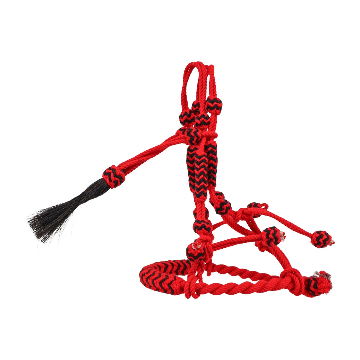 Charro Rojo Mini Bosalillo Rear View Mirror Decor Mexican Decor - M-Royal Saddles - Decor & Gifts