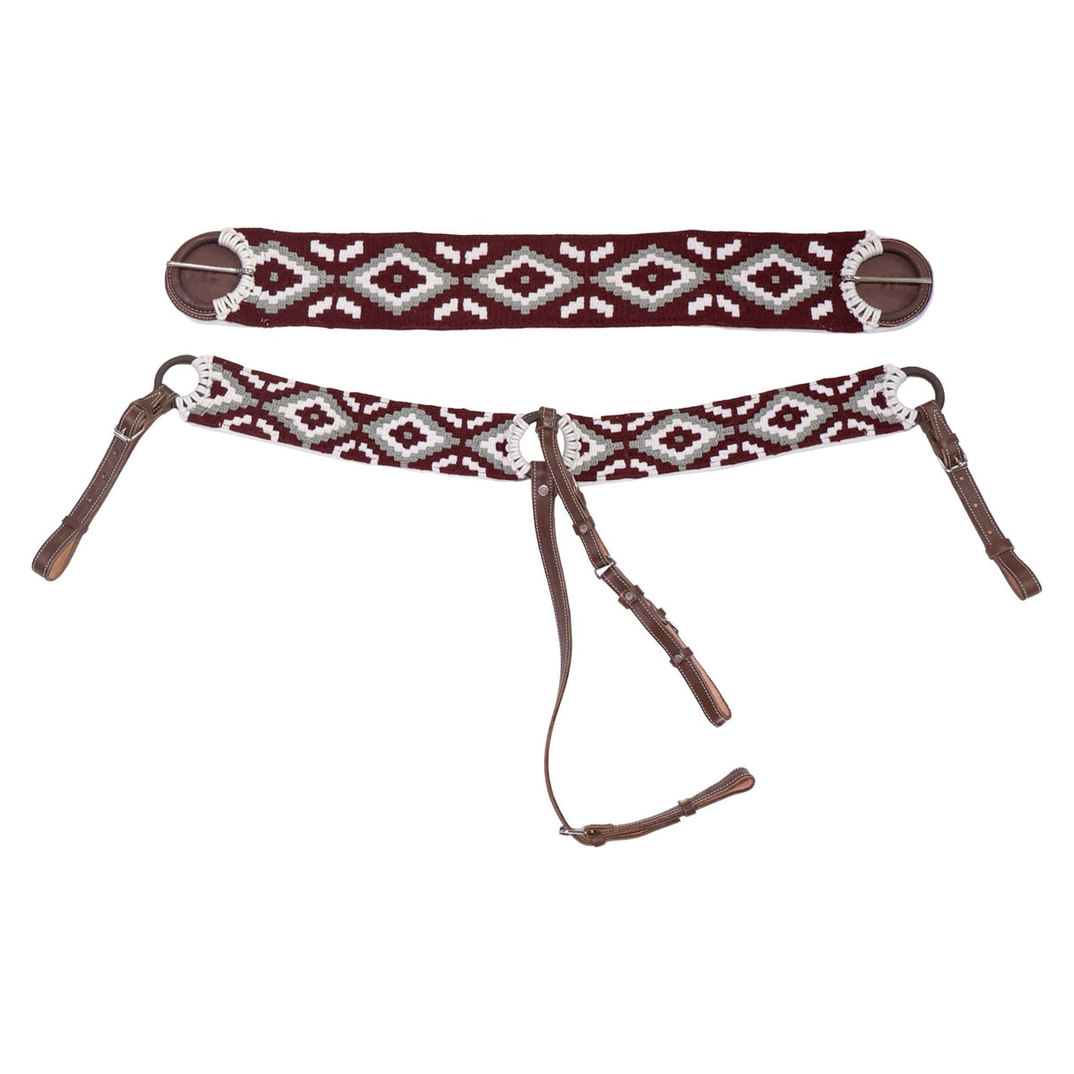 Charro Saddle Vino Pechera Breastcollar Horse 38" Cincho - M-Royal Saddles - Charro Breastcollar/Pechera