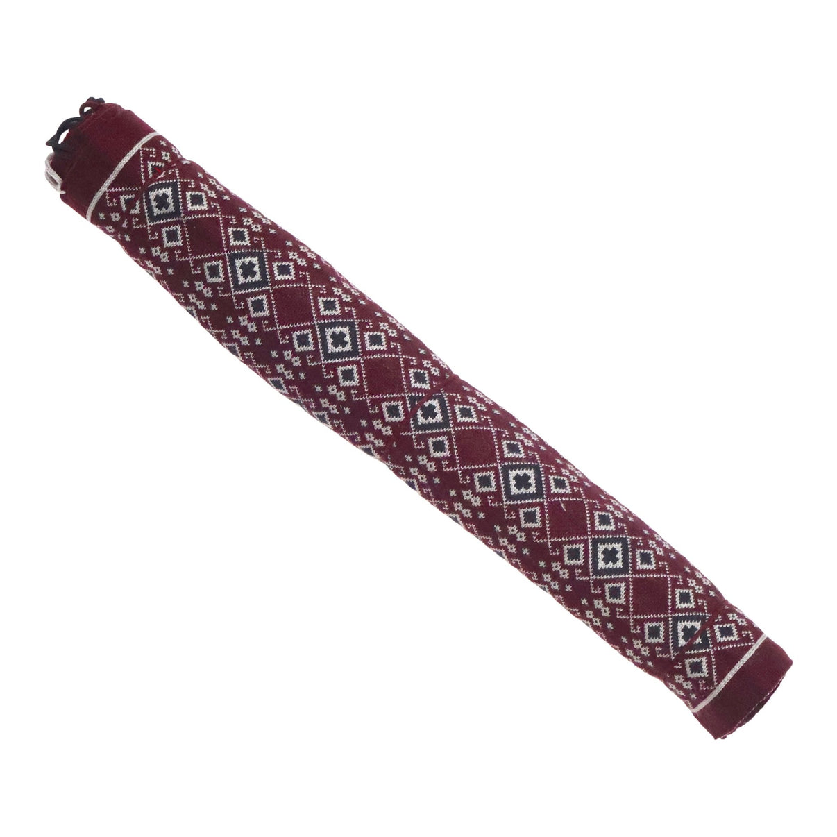 Charro Vino Maroon Fino Diseno Sarape Horse Saddle - M - Royal Saddles - Sarapes