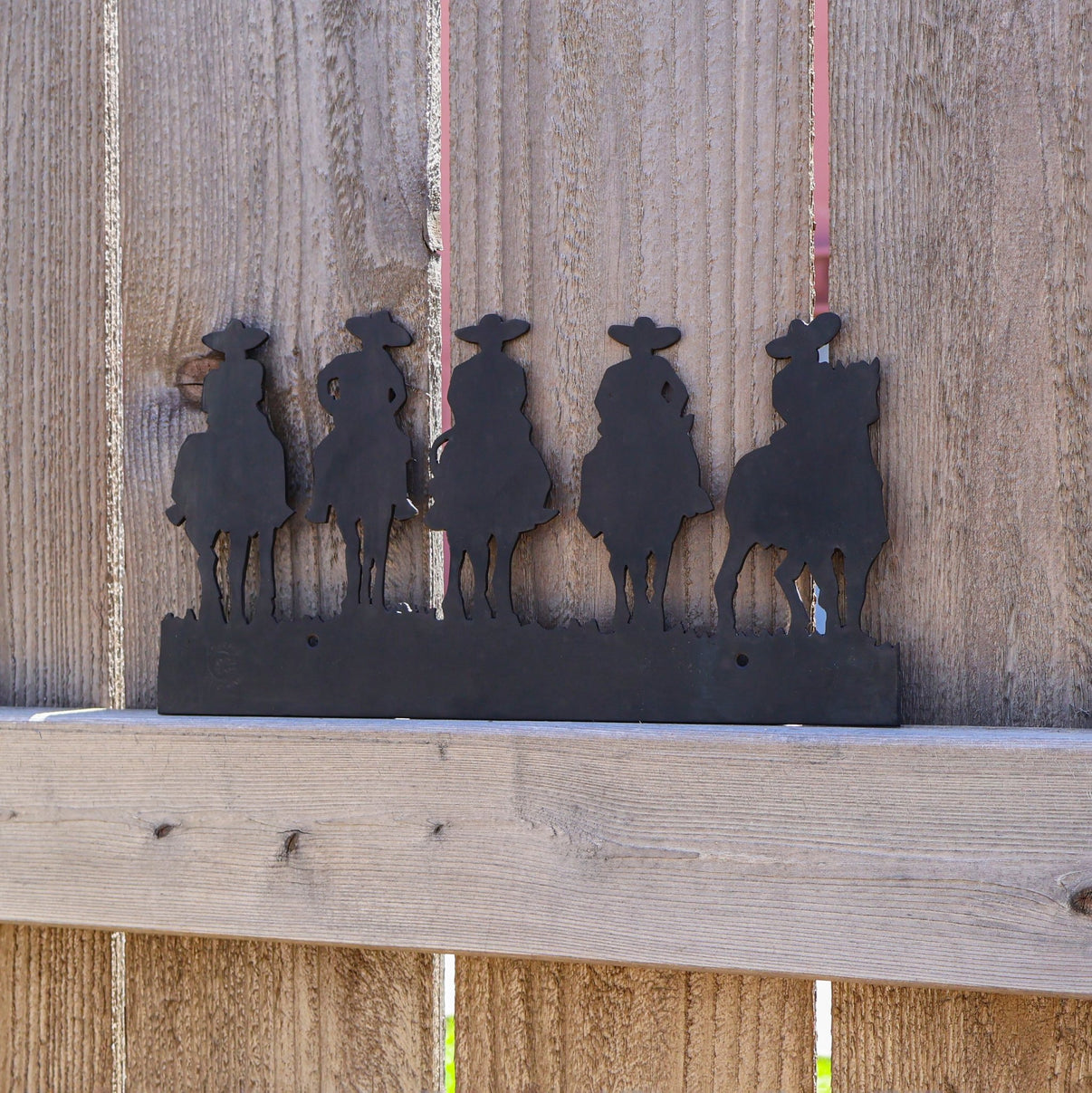 Charros 5 Caballos Metal Wall Home Stable Decor - M - Royal Saddles - Decor & Gifts