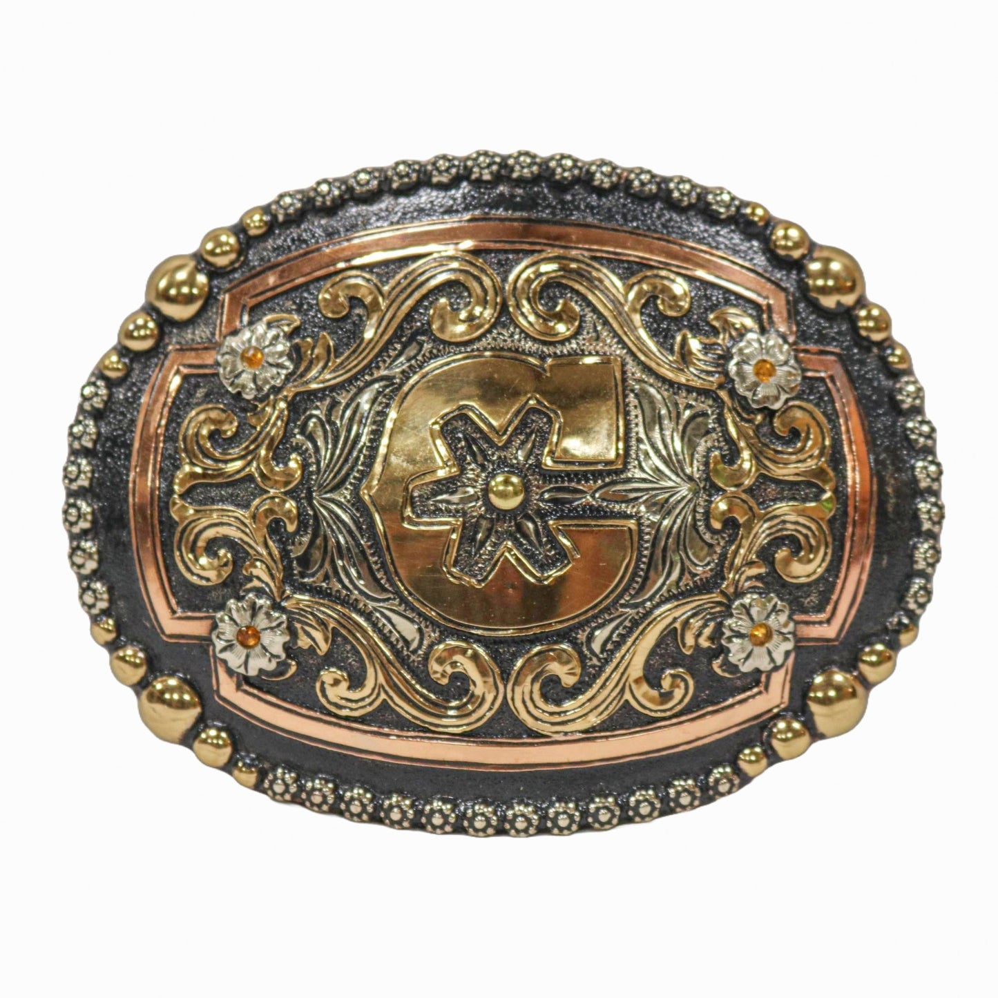 Charros Original Logo Hebilla Buckle (3.75