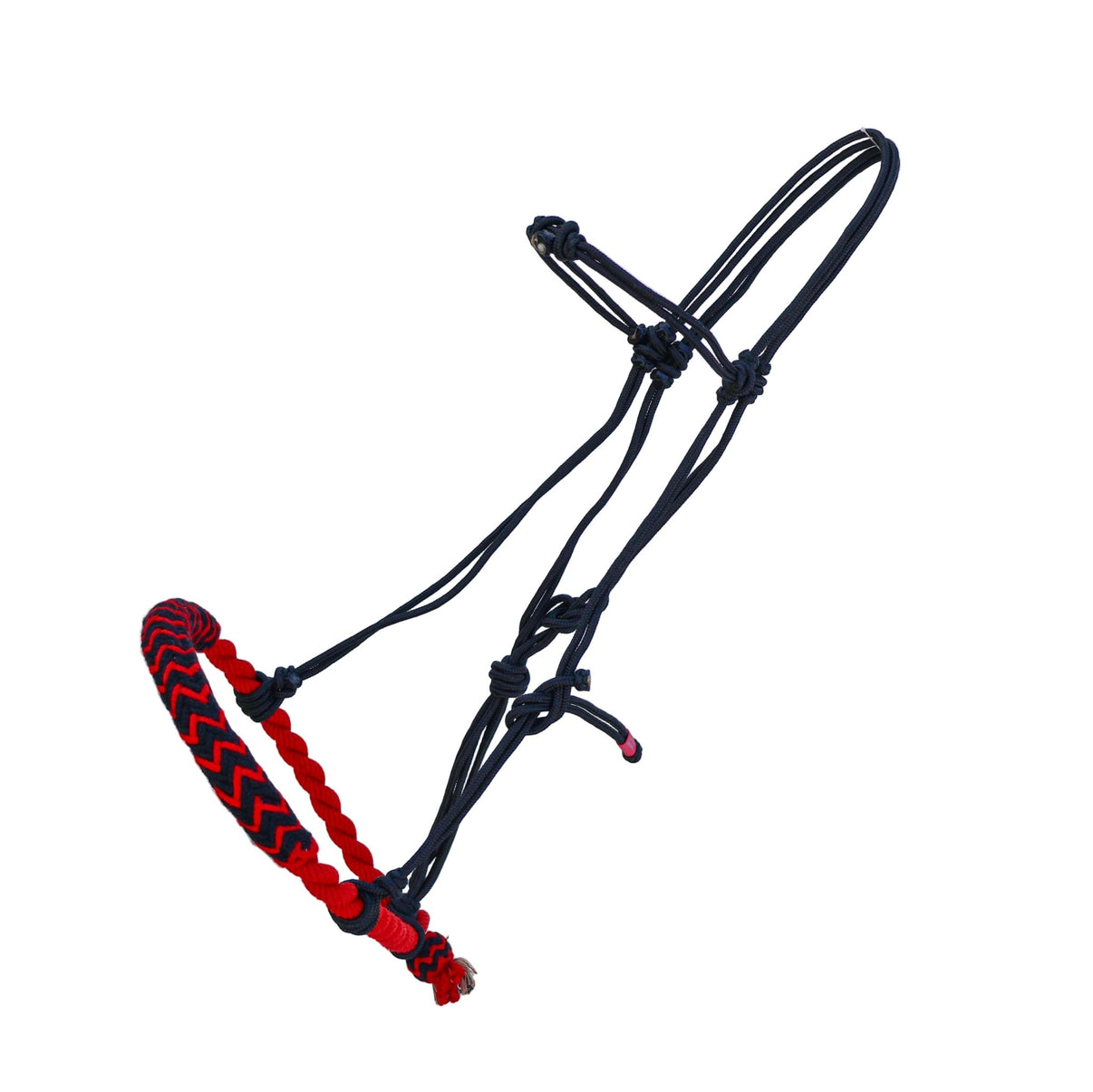 Charros Original Red Bosal Charro Cabresto - M - Royal Saddles - Charro Bozal