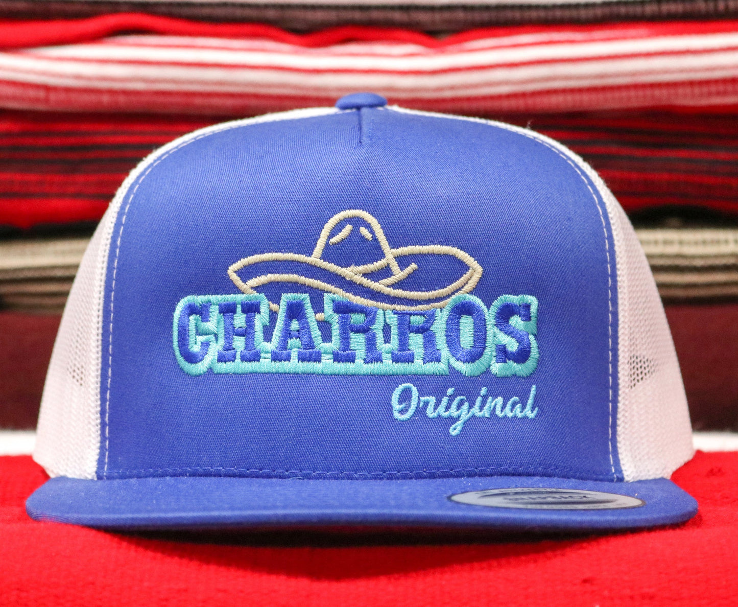 Red 3D Charros Original Cap main image 1