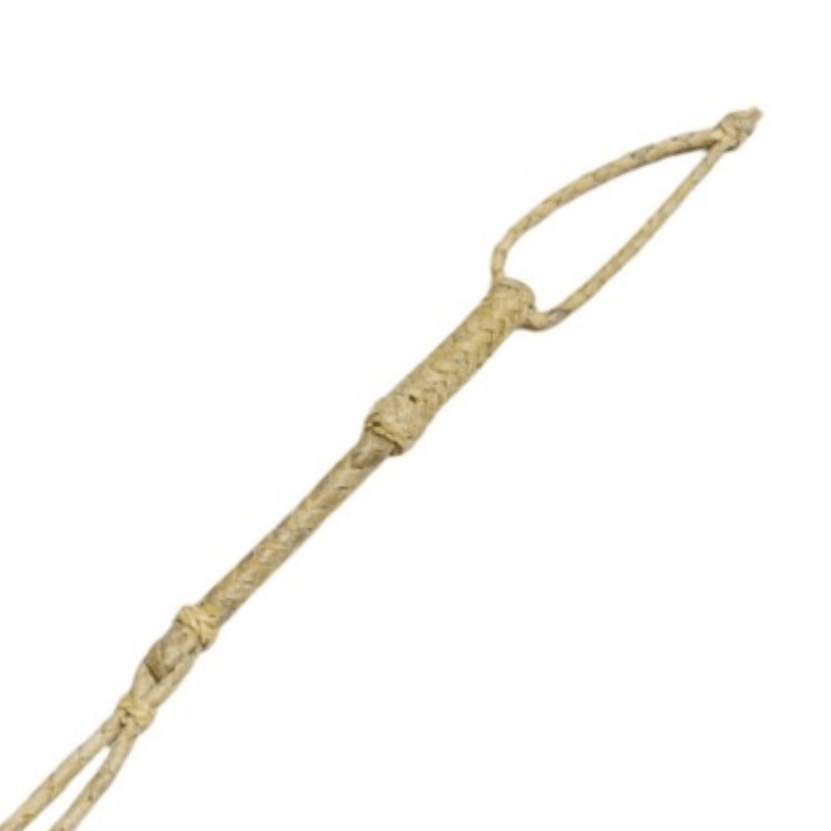Cuarta Cuero Crudo Charro Horse Quirt - M - Royal Saddles - Charro Whips/Cuartas