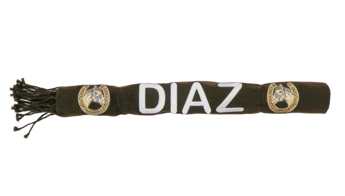 Diaz Cafe Brown Sarape Charro Saddle - M - Royal Saddles - Sarapes